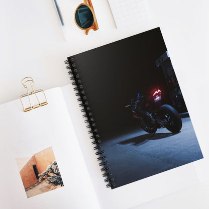 Aprilia RSV4 1100 Factory Motorcycle Spiral Notebook #022 - Throttle Designs