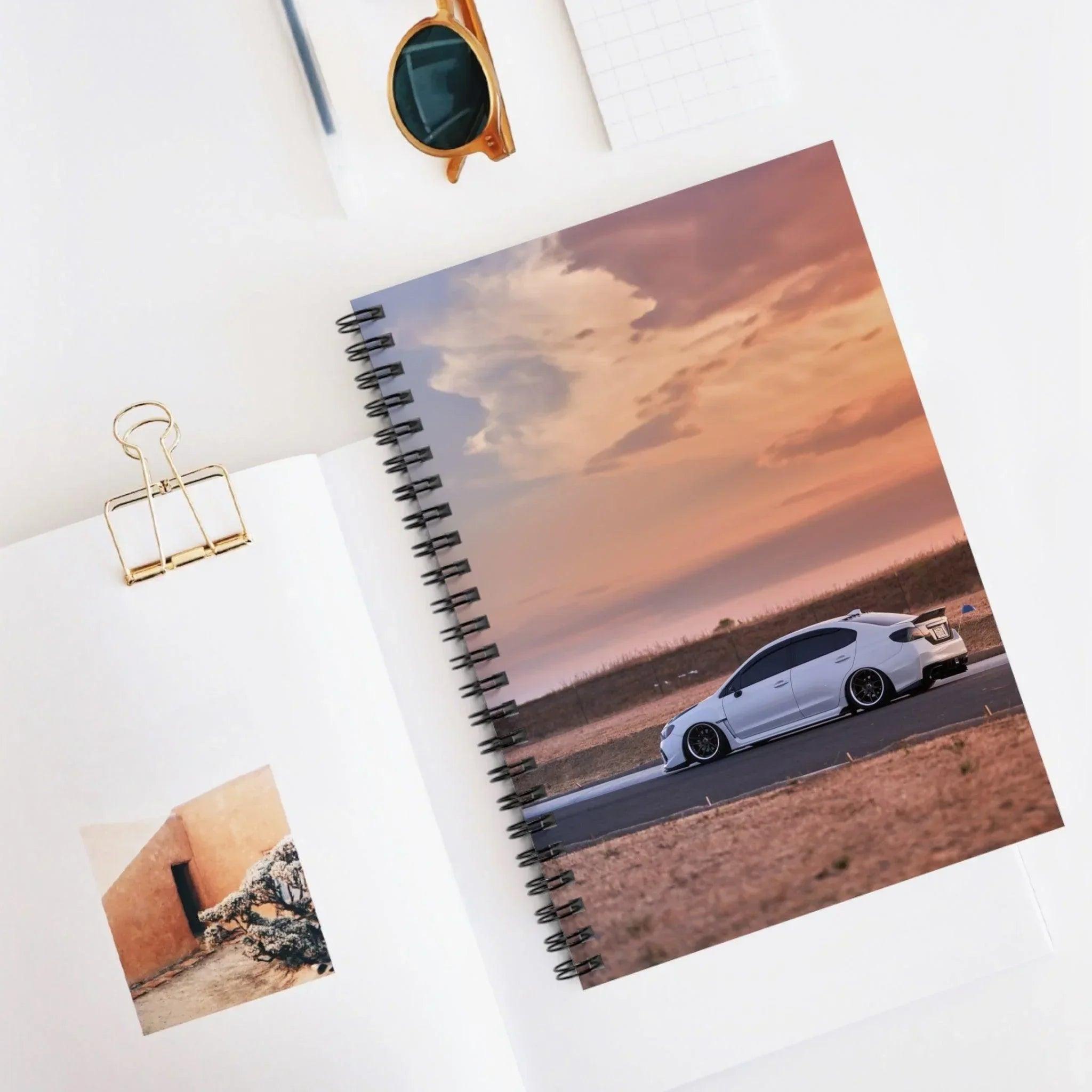 Subaru WRX Automotive Spiral Notebook #002 - Throttle Designs