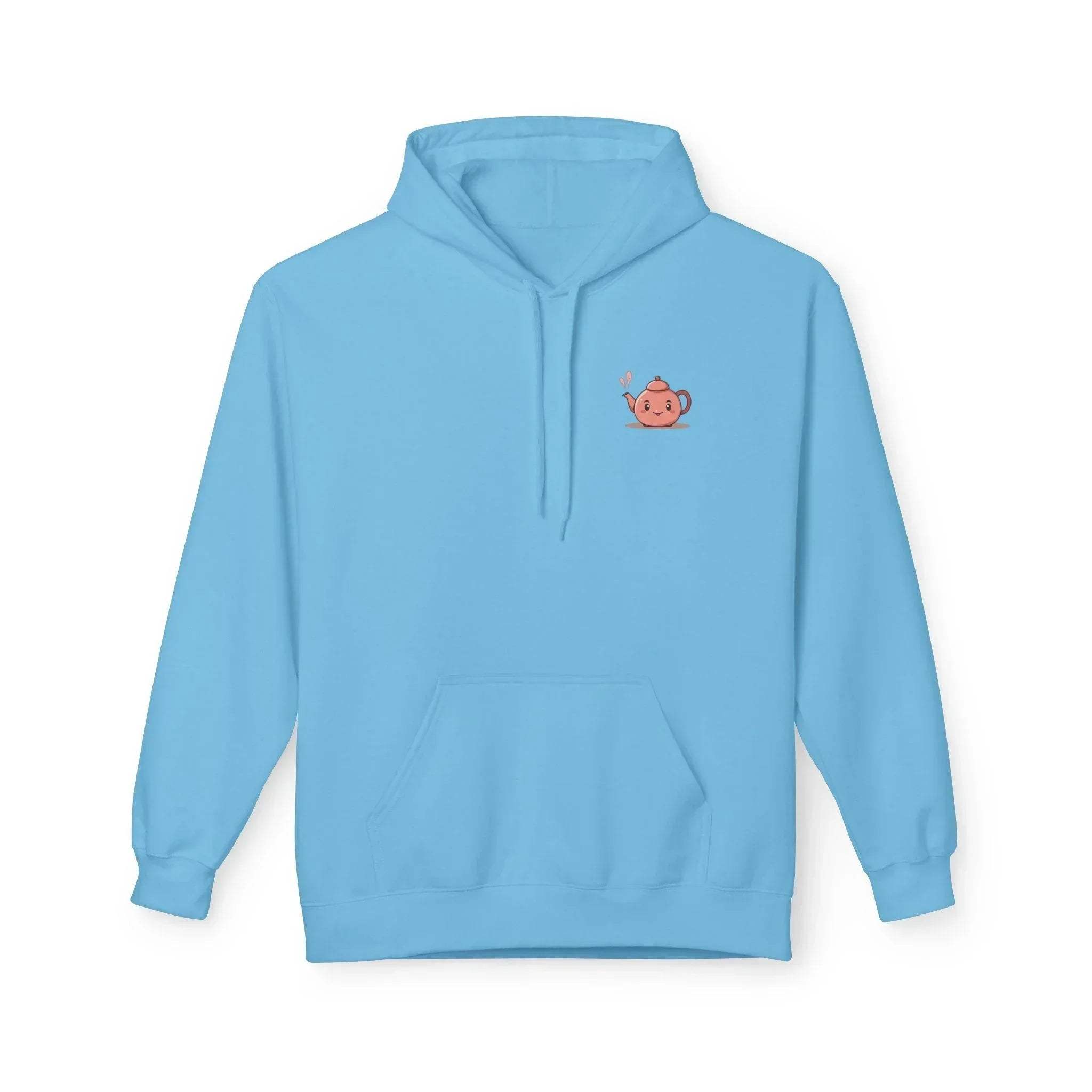 Charming Tea Cup Fleece Hoodie for Ultimate Comfort and Style