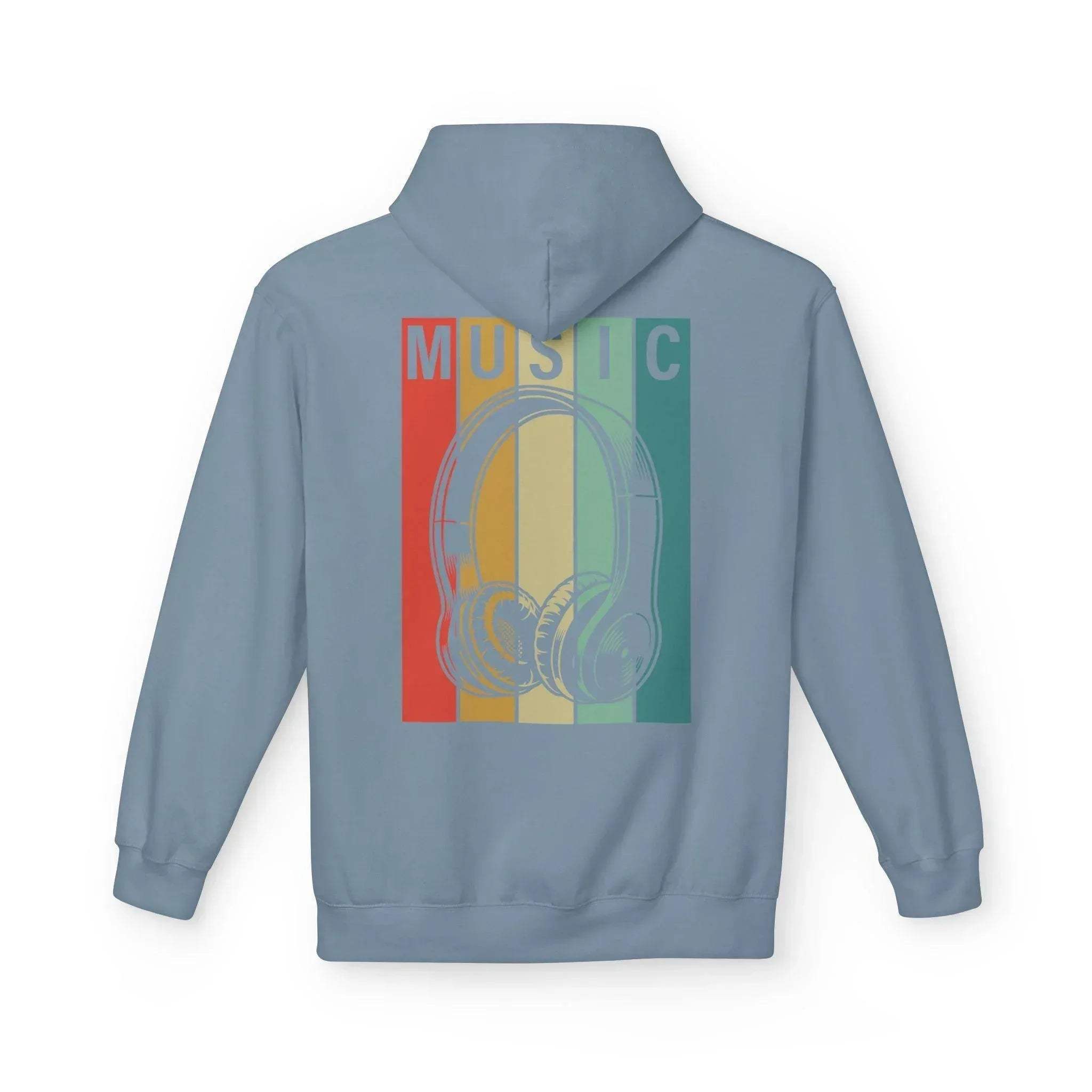 Cozy Music Lover's Fleece Hoodie for Ultimate Comfort and Style