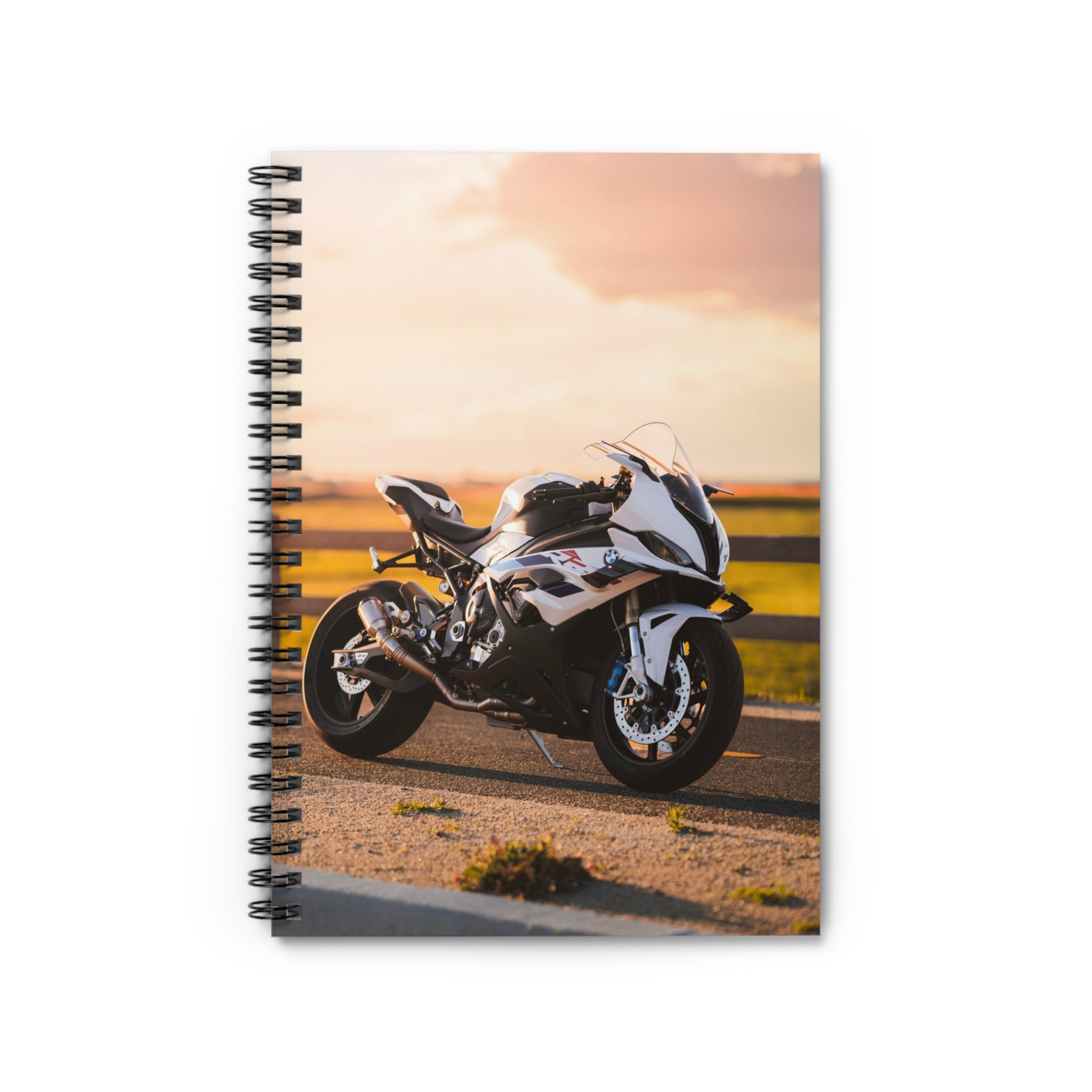 BMW S1000RR Motorcycle Spiral Notebook #066 - Throttle Designs