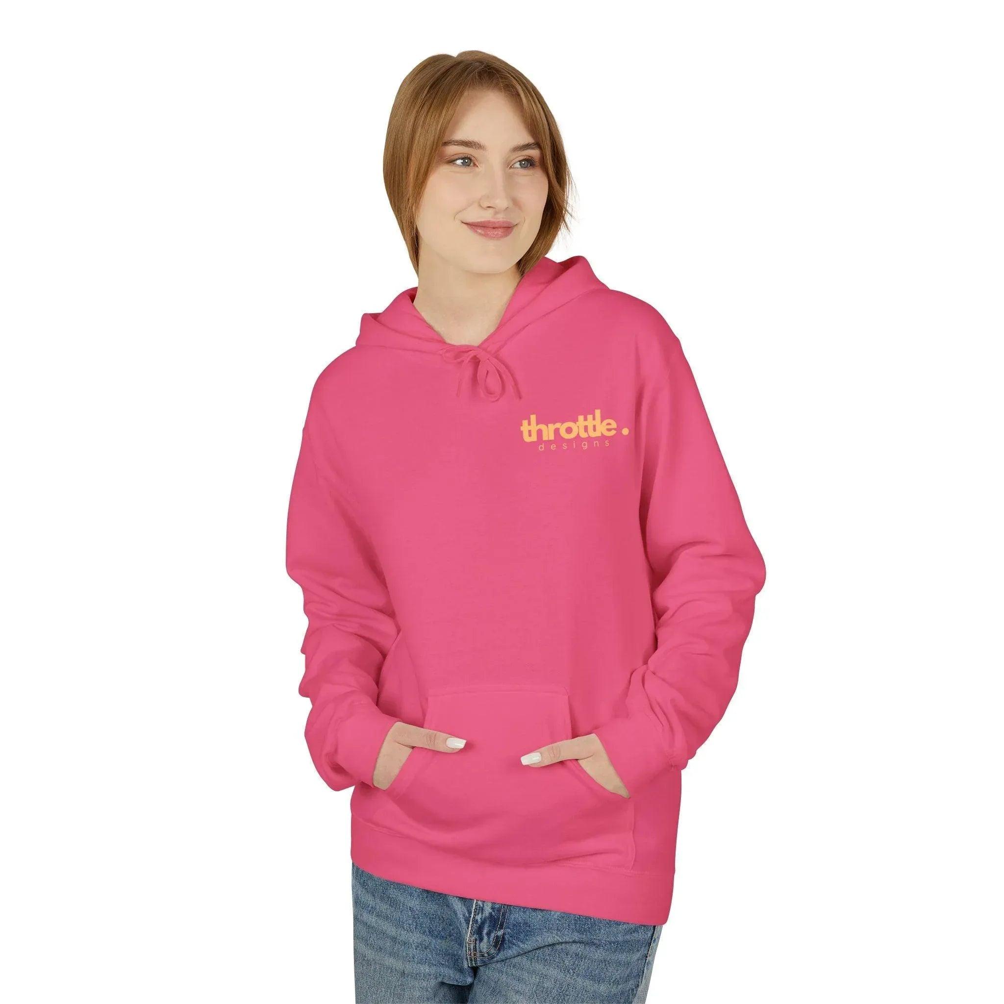 Cozy 'Coffee Time' Fleece Hoodie for Trendy Style and Comfort