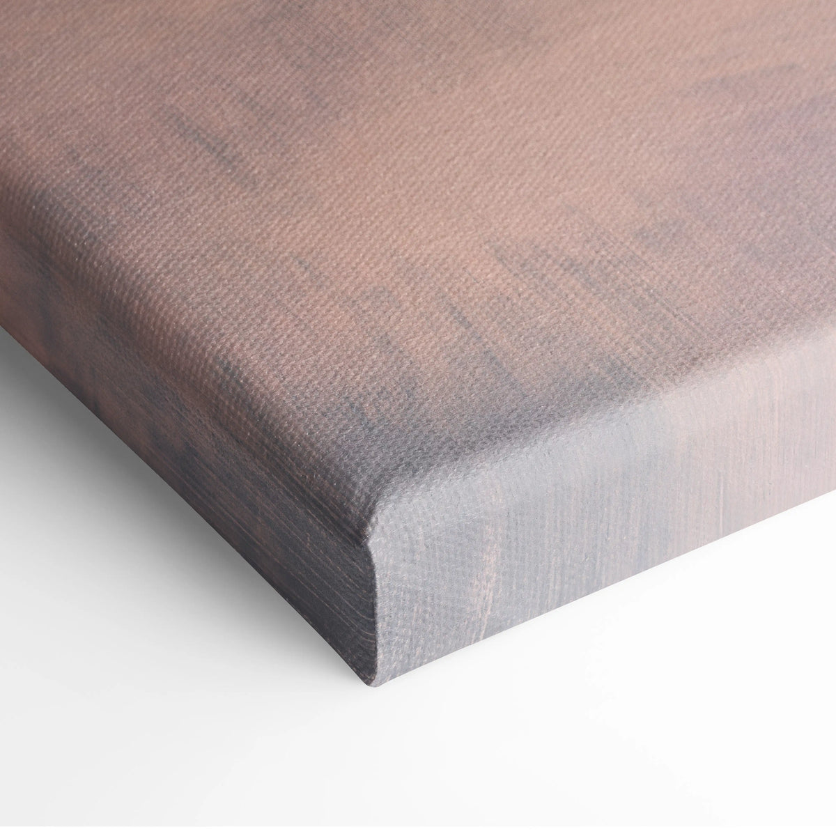 Bmw m2 inspired automotive wall art featuring a textured muted brown canvas with subtle gradient and visible weave
