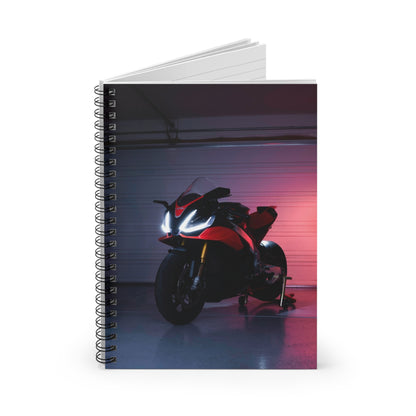 Aprilia RSV4 1100 Factory Motorcycle Spiral Notebook #005 - Throttle Designs