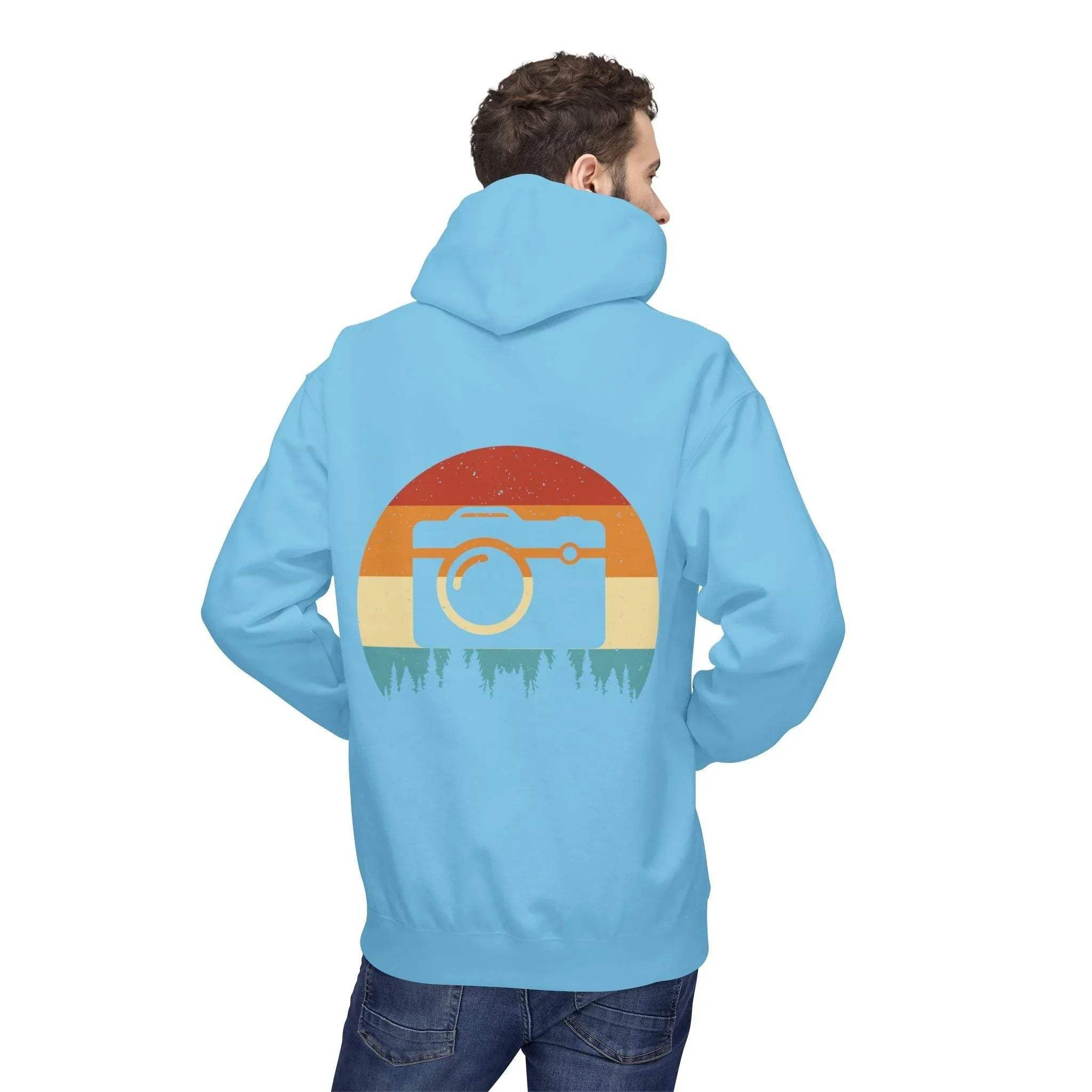 Retro Camera Fleece Hoodie - Premium Comfort & Style for Every Occasion