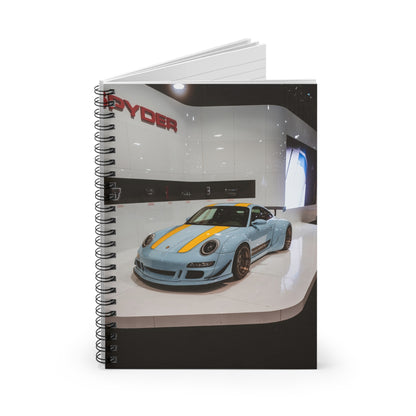 Porsche 911 Carrera 4 Automotive Spiral Notebook #001 - Throttle Designs