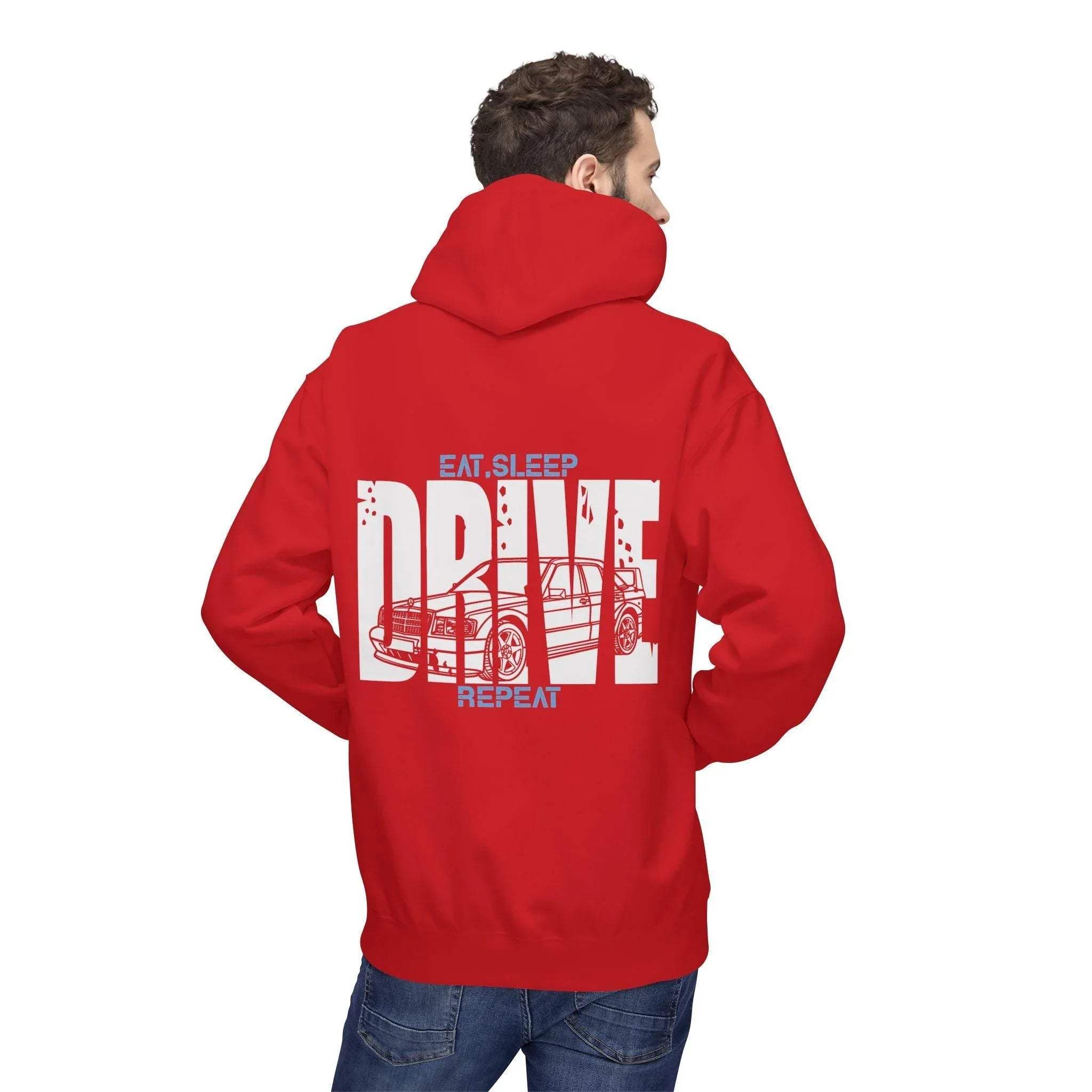 Porsche GT3RS DRIVE Luxury Fleece Hoodie for Car Enthusiasts