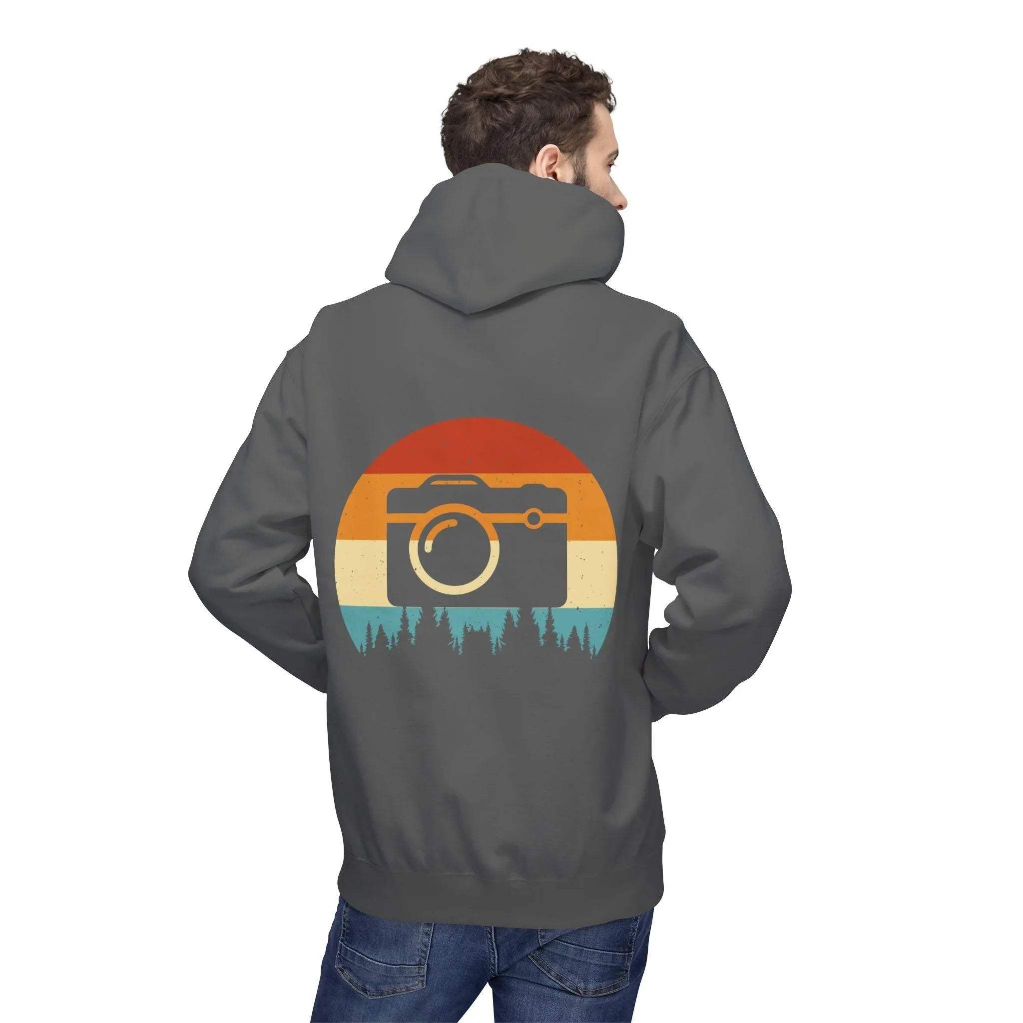 Retro Camera Fleece Hoodie - Premium Comfort & Style for Every Occasion