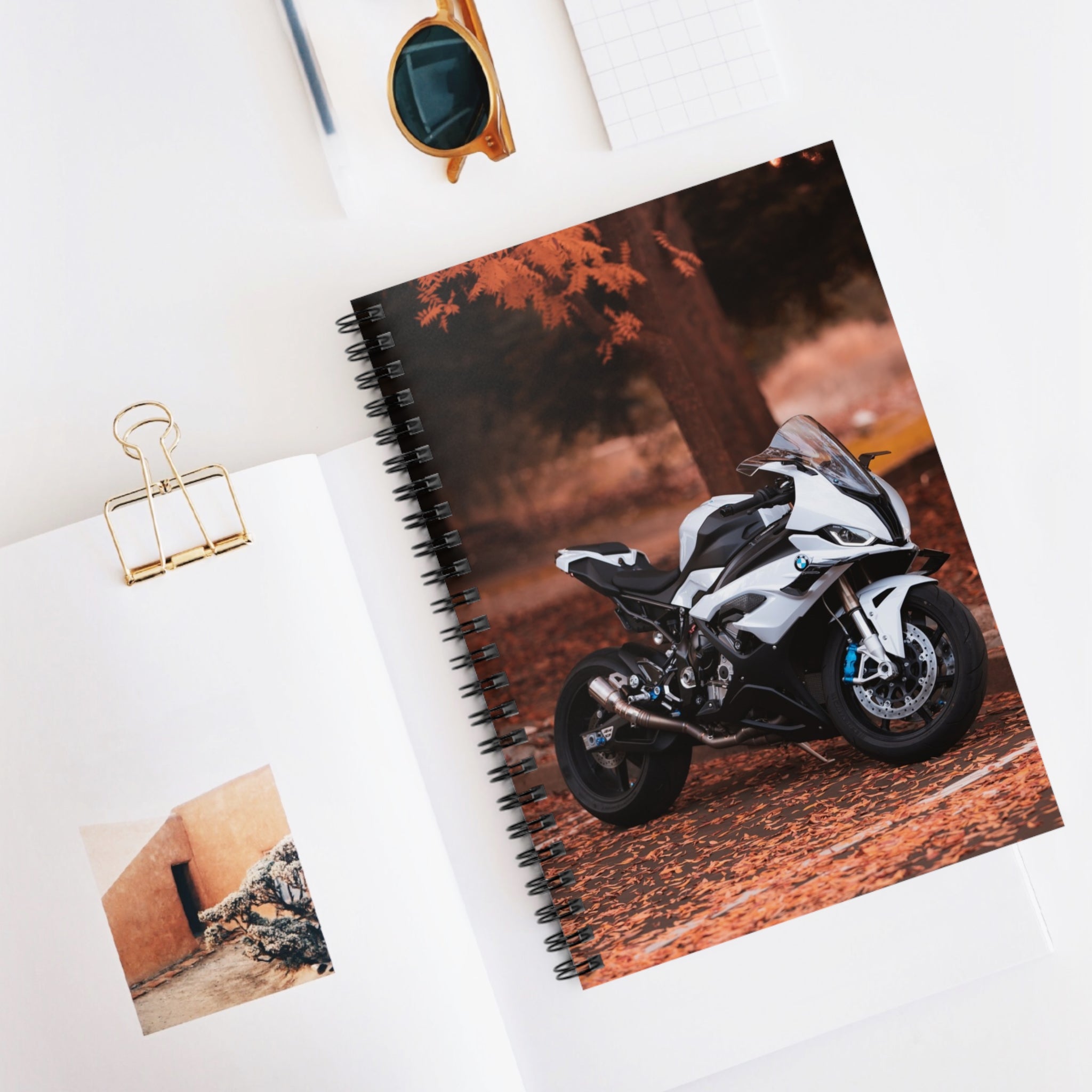 BMW S1000RR Motorcycle Spiral Notebook #023 - Throttle Designs