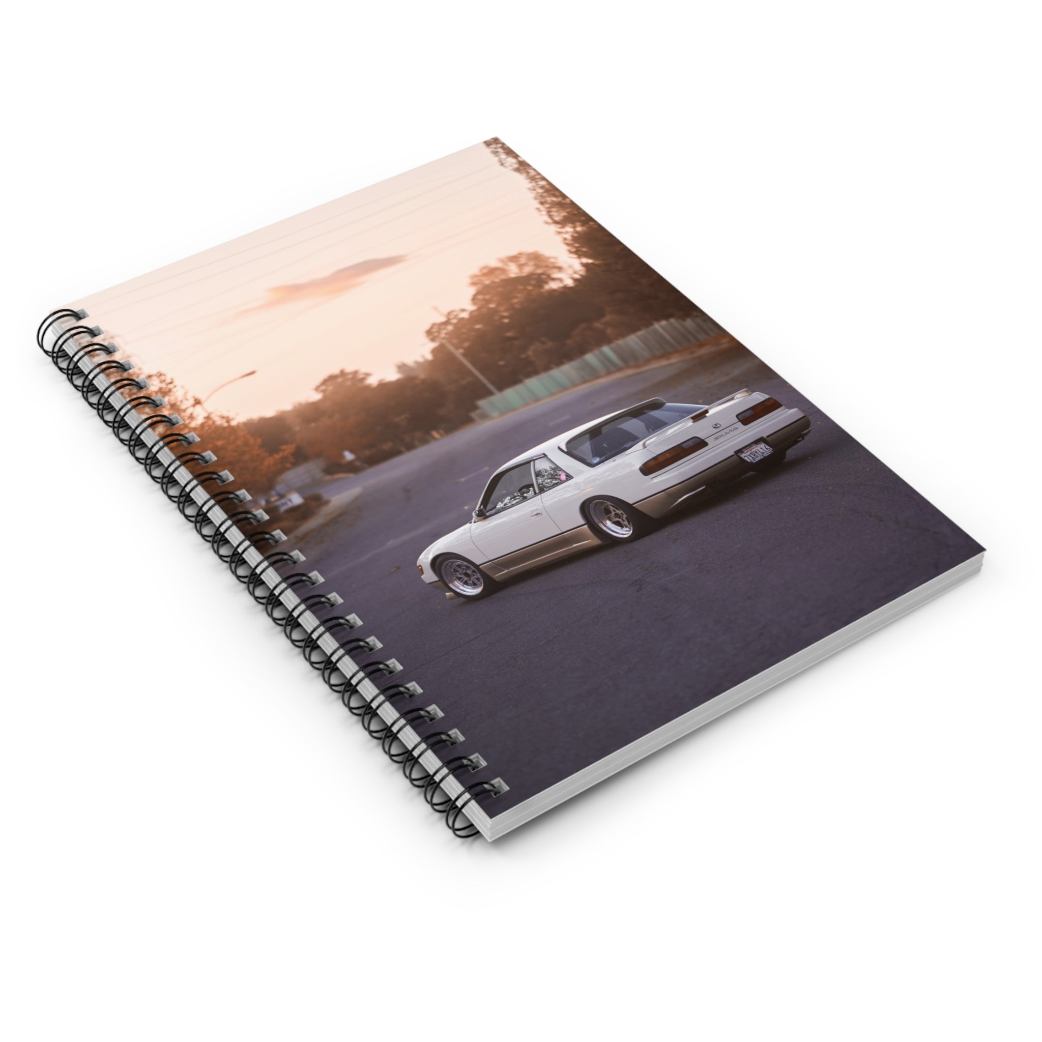 Nissan 240sx S13 Silvia Automotive Spiral Notebook #002 - Throttle Designs