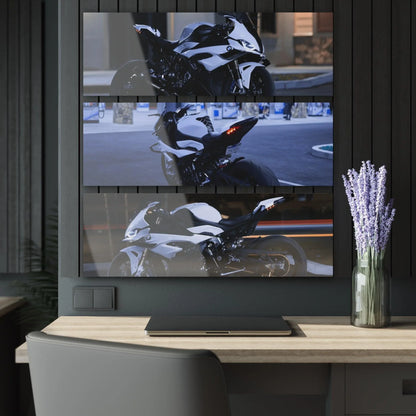 BMW S1000RR 3-Piece Acrylic Wall Art #011 for Enthusiasts