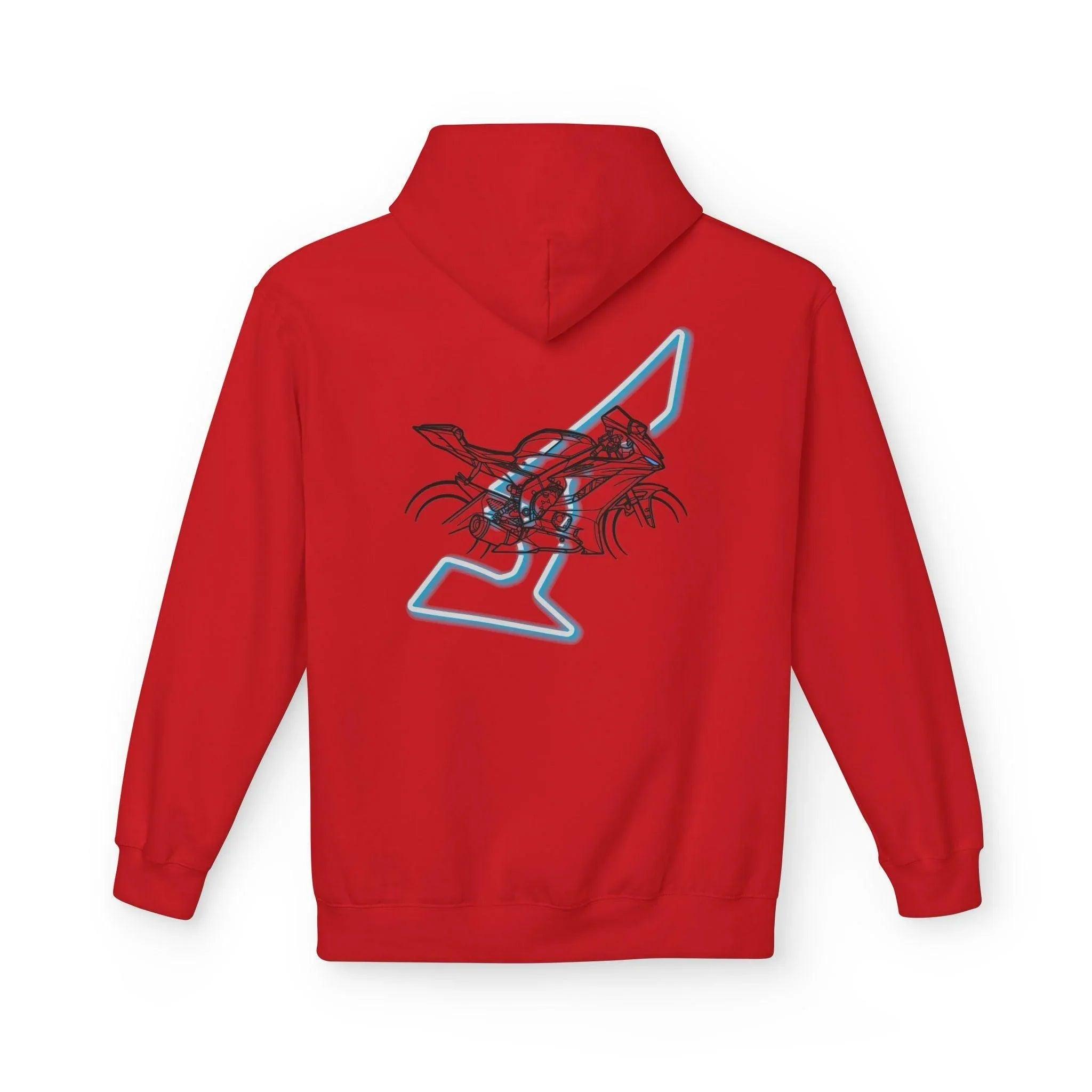 Yamaha R6 Circuit of the Americas Hoodie - Stylish Comfort for Racers