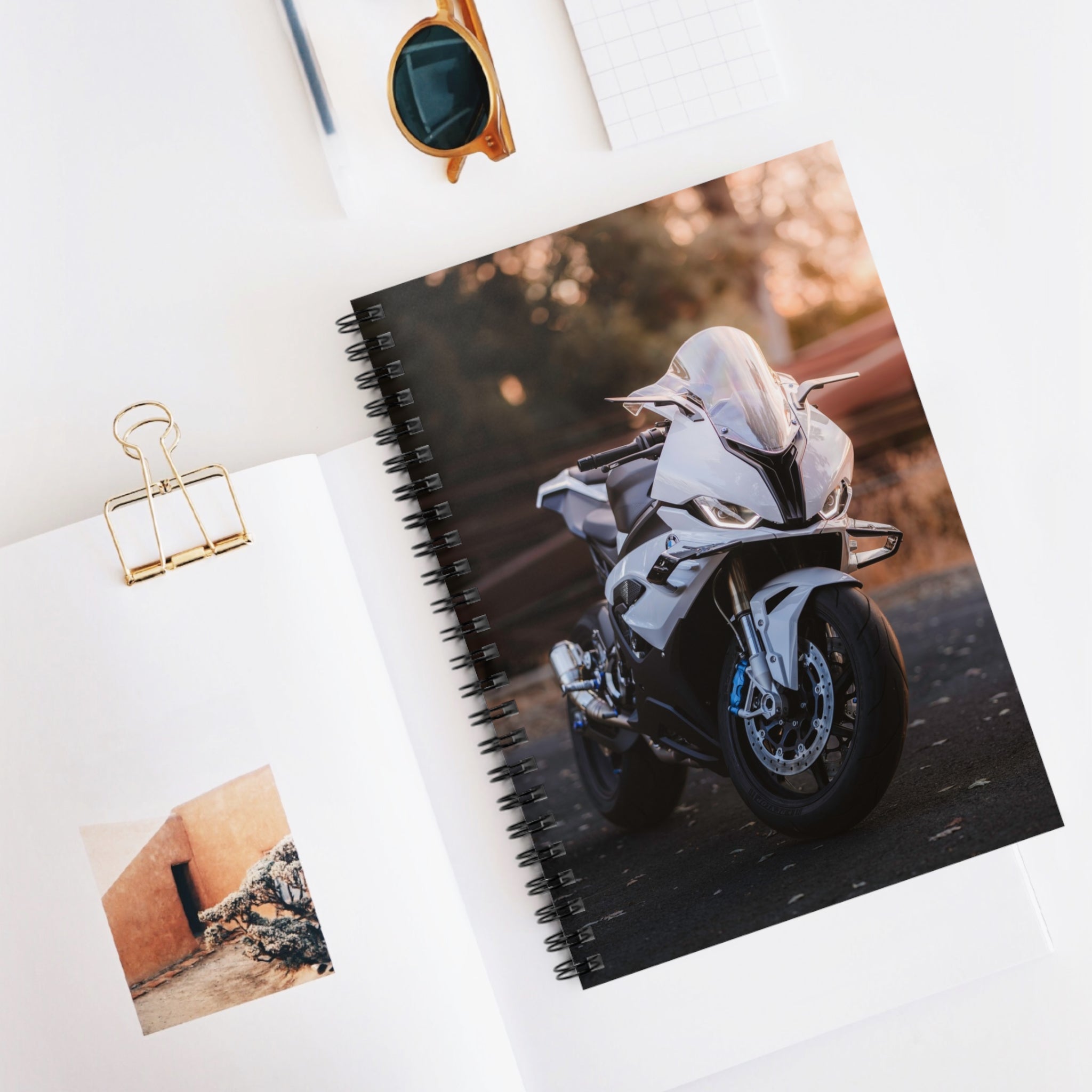 BMW S1000RR Motorcycle Spiral Notebook #105 - Throttle Designs