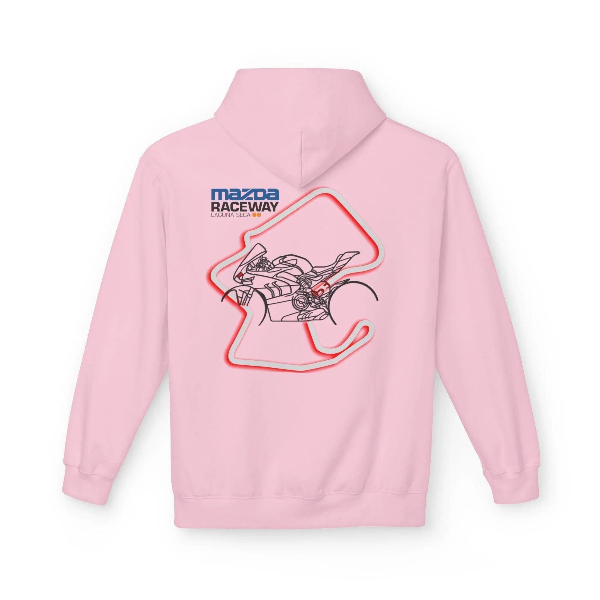 Ducati Panigale V4 SP Laguna Seca Hoodie - Red Edition for Comfort & Style