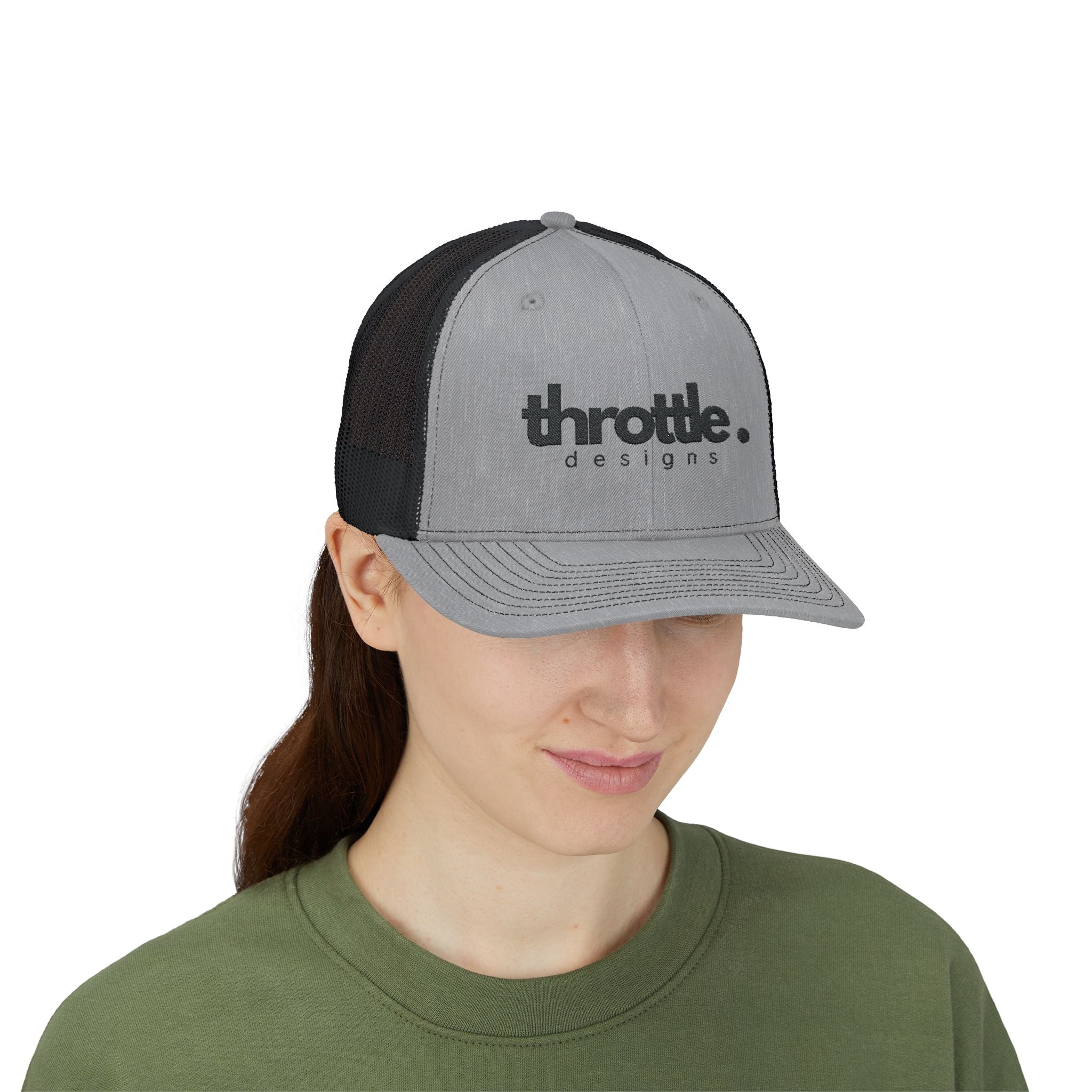 Premium Logo Snapback Cap - Throttle Designs