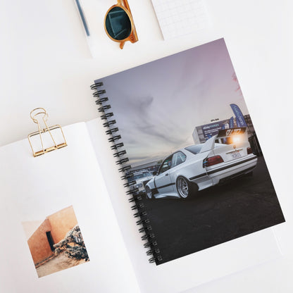 BMW E36 M3 Automotive Spiral Notebook #004 - Throttle Designs