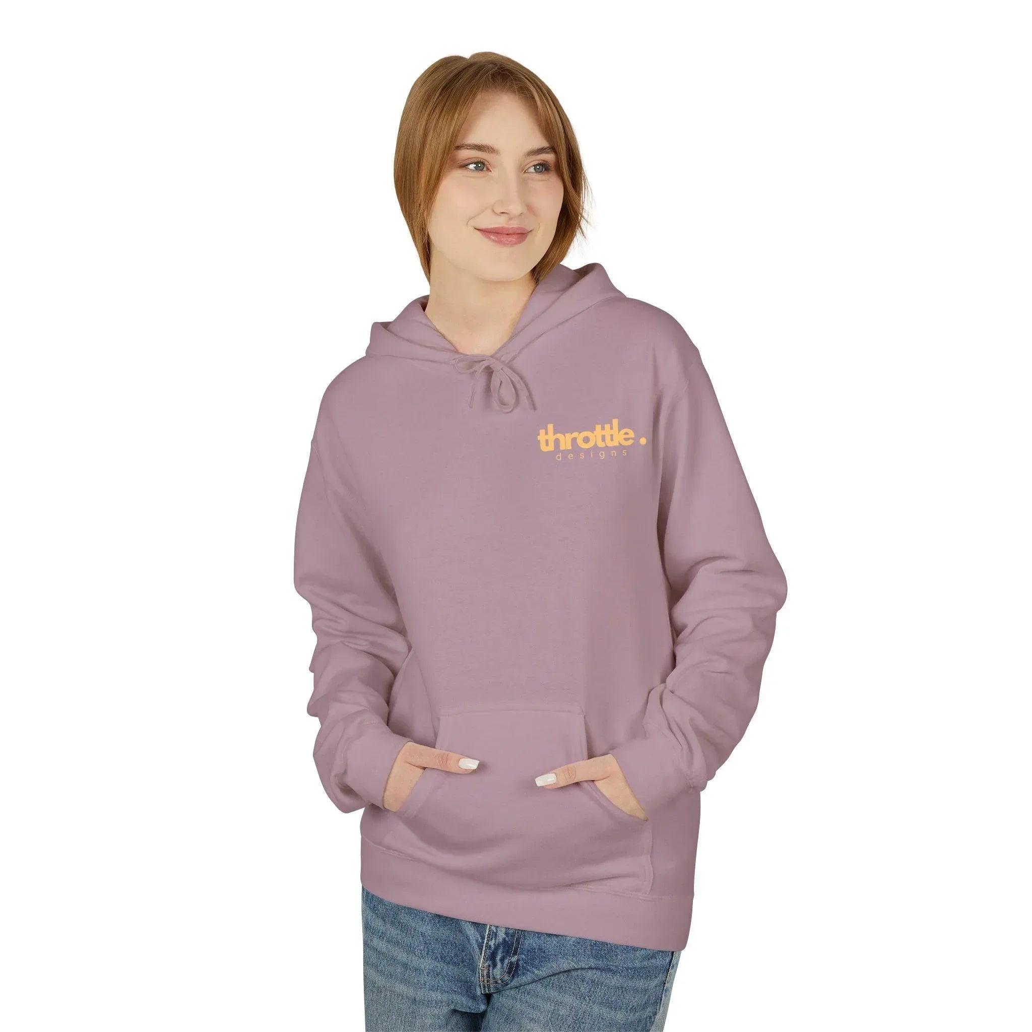 Retro Vibes Fleece Hoodie - Embrace the Comfort of 90's R&B Style