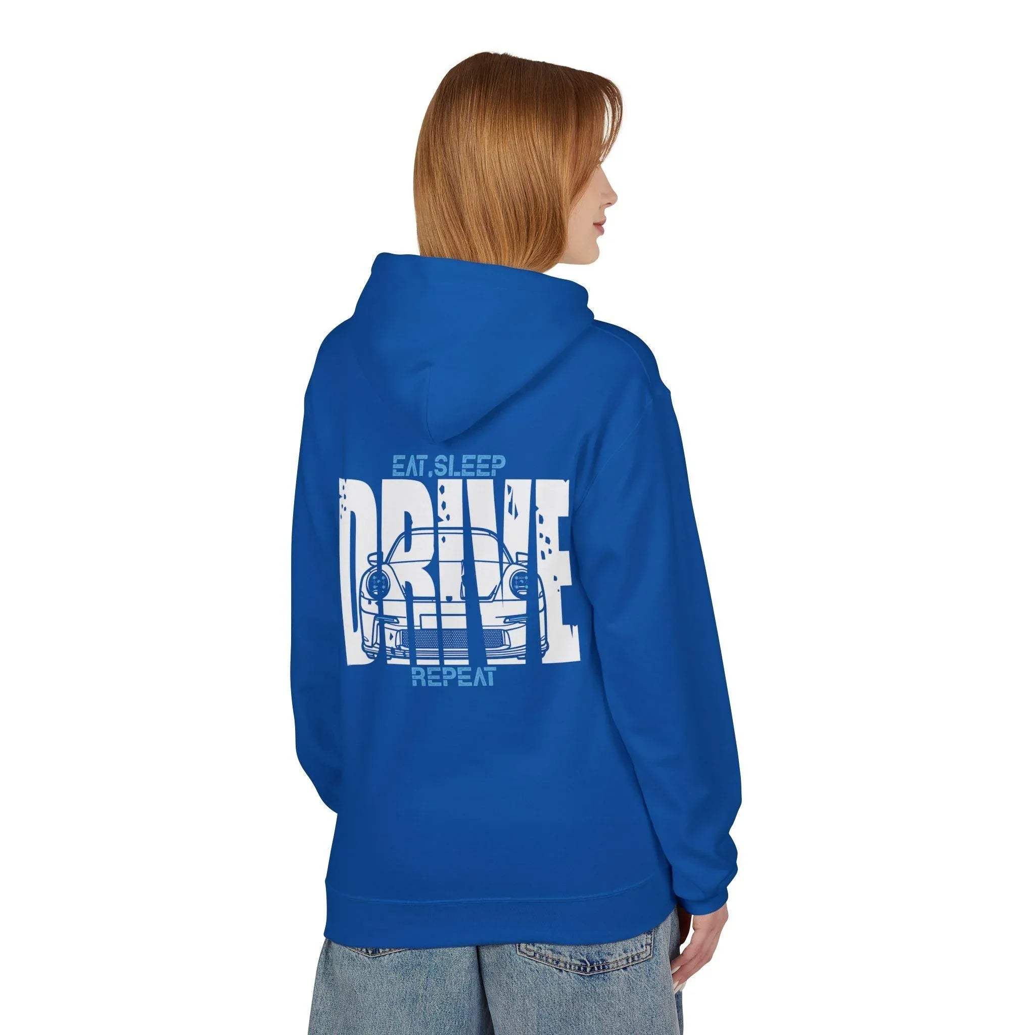 Porsche GT3RS DRIVE Fleece Hoodie - Ultimate Comfort for Car Lovers