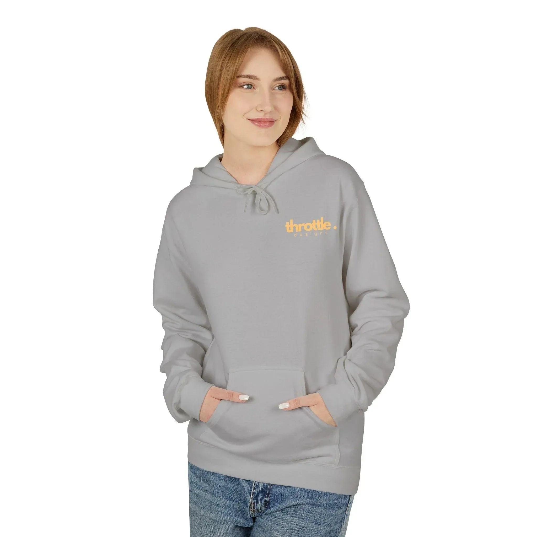 Cozy "Summer Vibes" Coffee Fleece Hoodie for Ultimate Comfort and Style