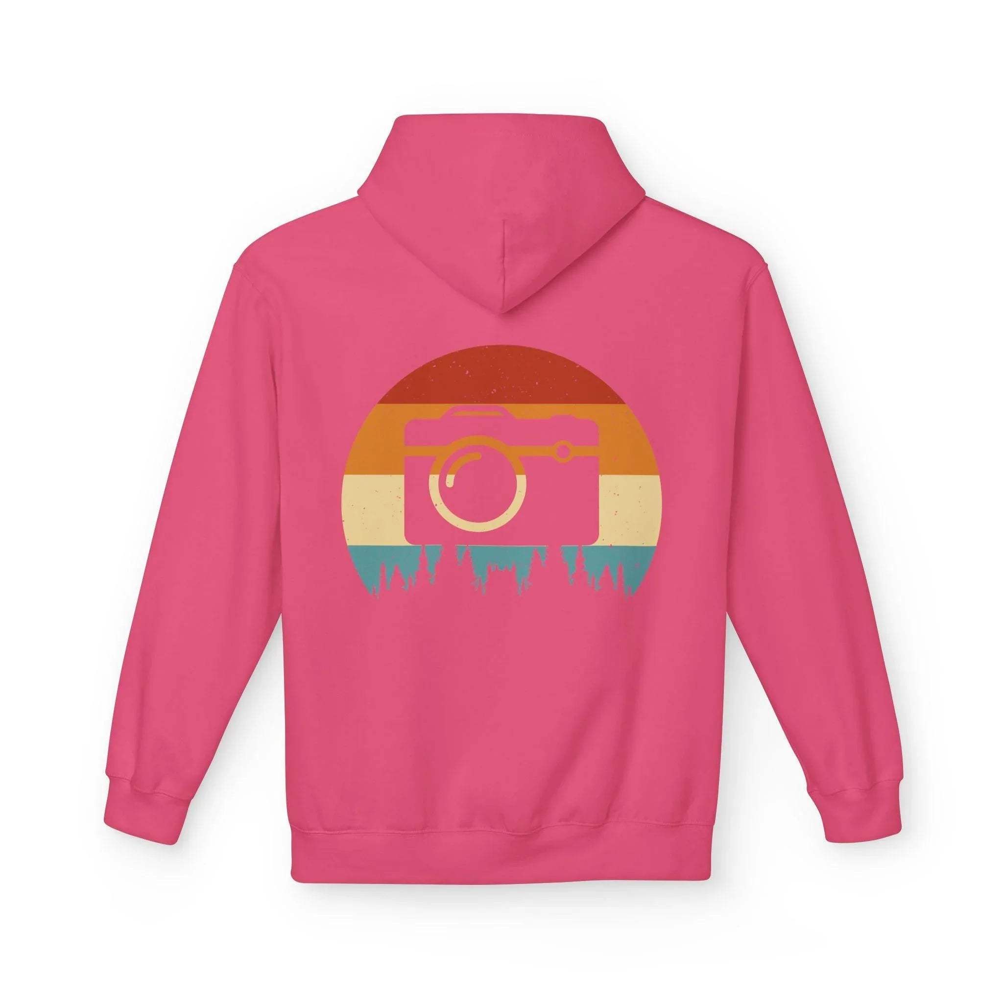 Retro Camera Fleece Hoodie - Premium Comfort & Style for Every Occasion