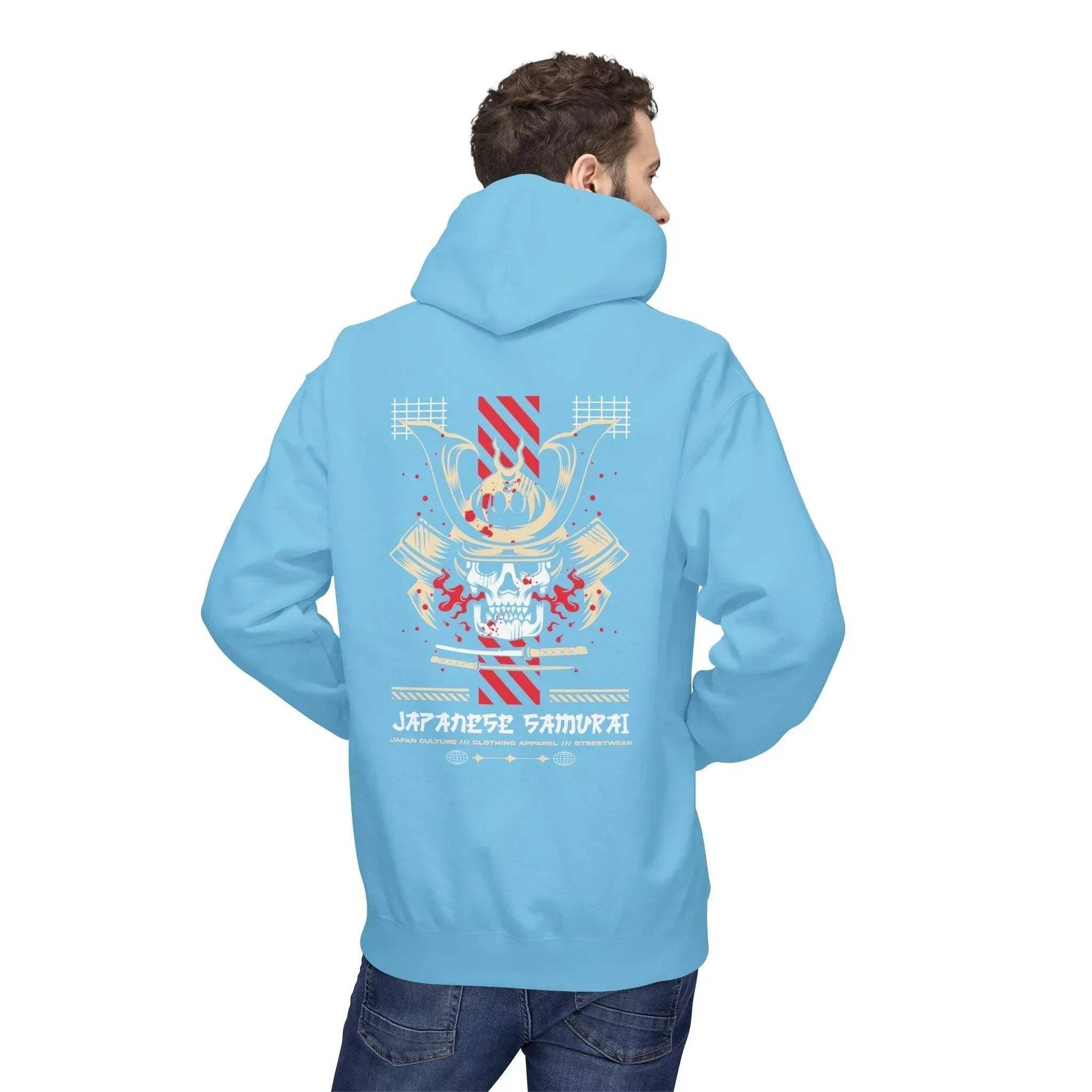 Ultimate Samurai Streetwear Fleece Hoodie for Comfort and Style