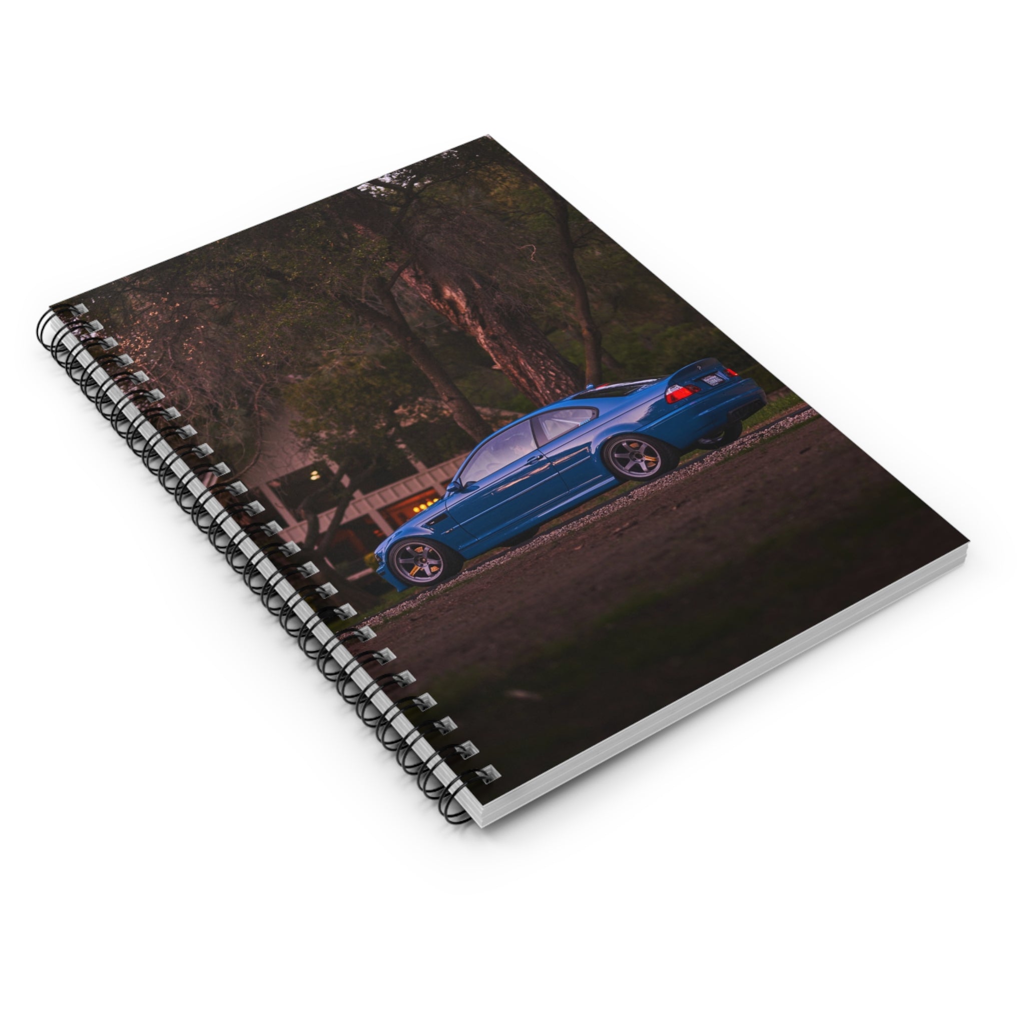 BMW E46 M3 Automotive Spiral Notebook #010 - Throttle Designs