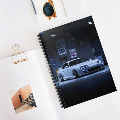 Toyota Supra Mk4 Automotive Spiral Notebook #019 - Throttle Designs