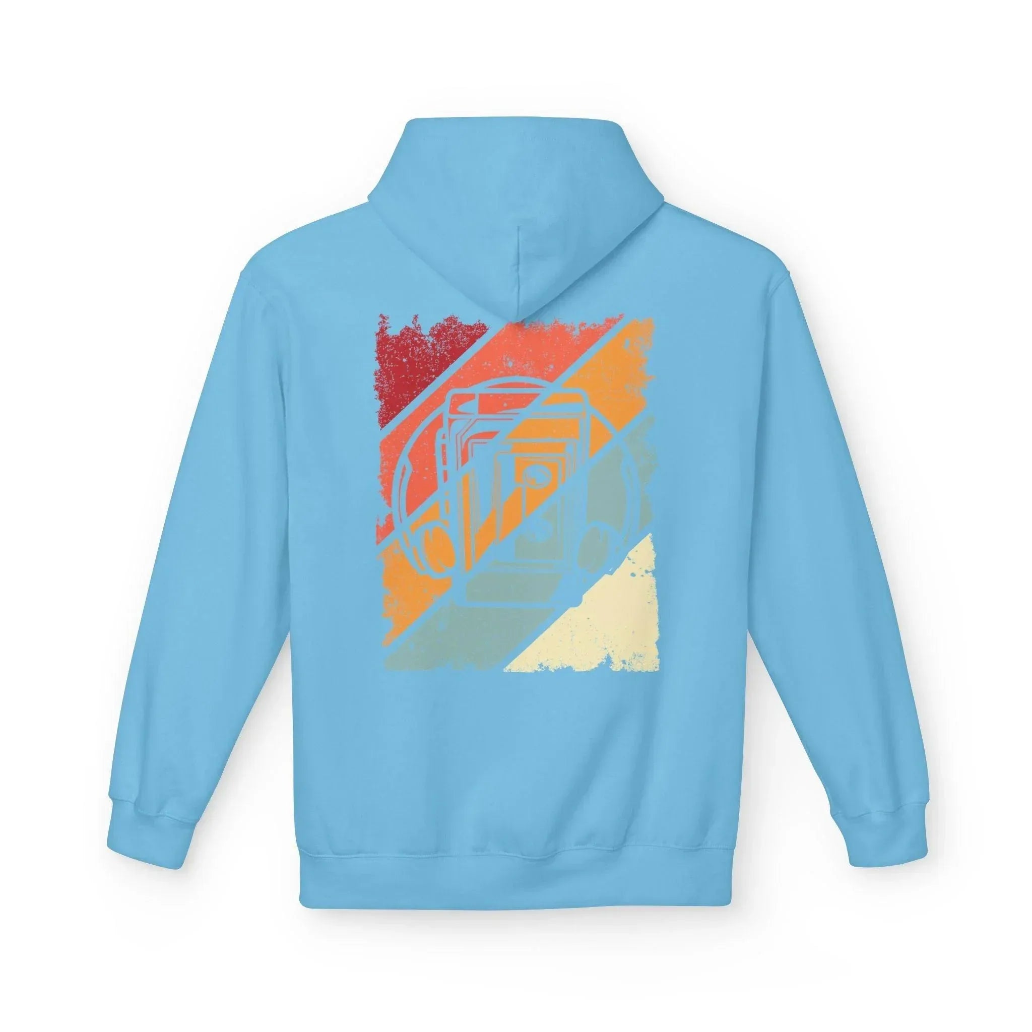 Cozy Vintage Walkman Fleece Hoodie - Stylish Comfort for Cold Days