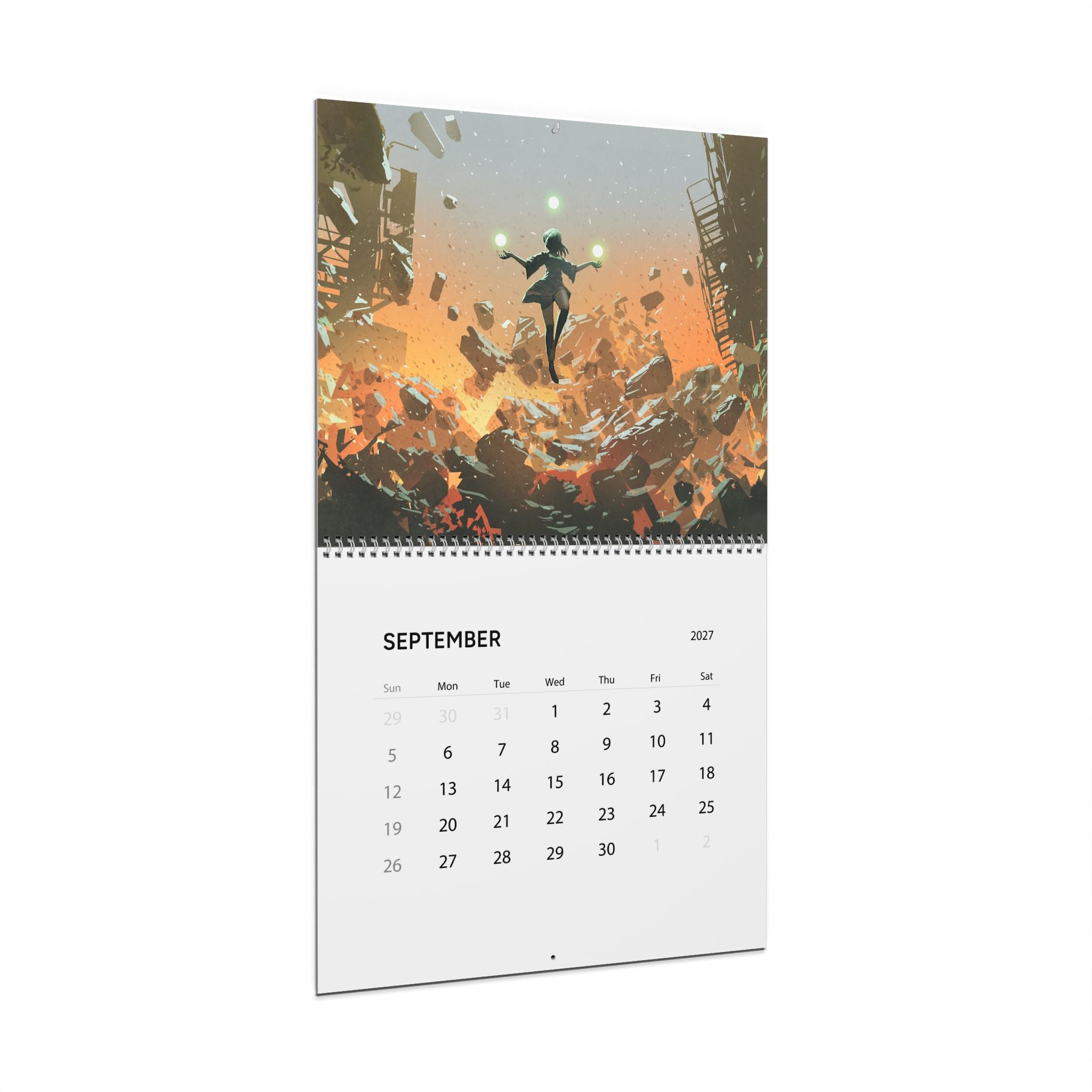 2027 Fantasy Illustration Calendar – Mystical Characters, Enchanted Scenes & Imaginative Worlds
