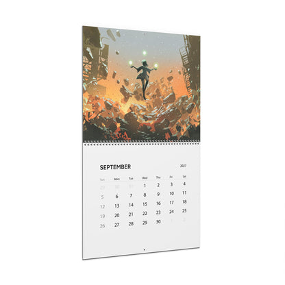 2027 Fantasy Illustration Calendar – Mystical Characters, Enchanted Scenes & Imaginative Worlds