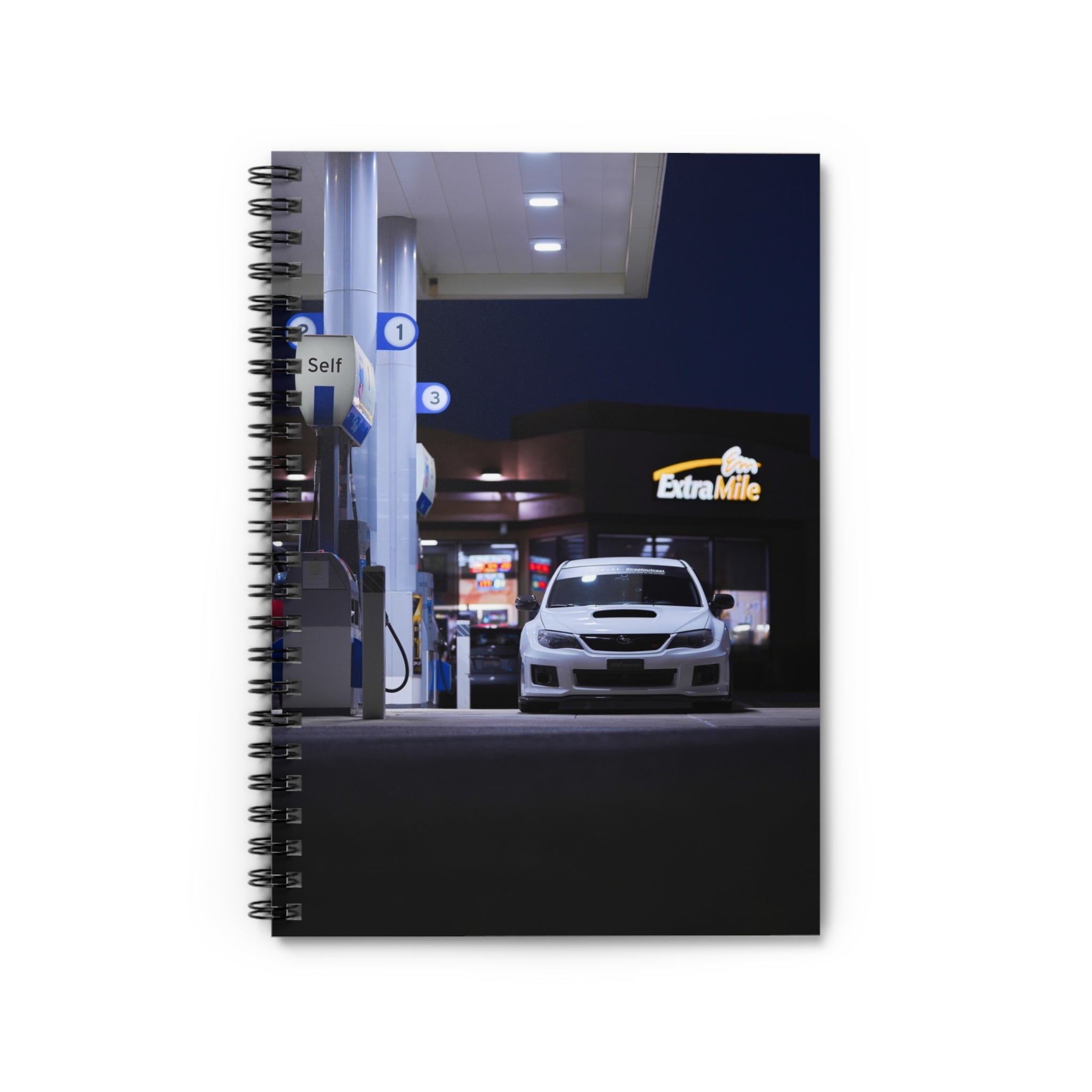 Subaru WRX STI Automotive Spiral Notebook #011 - Throttle Designs