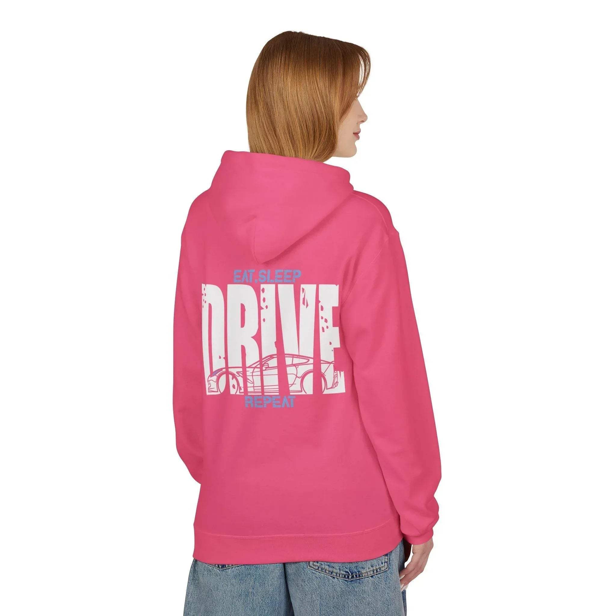 Corvette C7 DRIVE Fleece Hoodie - Stylish Comfort for Enthusiasts