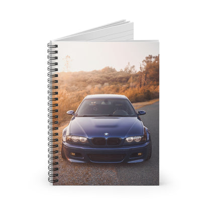 BMW E46 M3 Automotive Spiral Notebook #012 - Throttle Designs