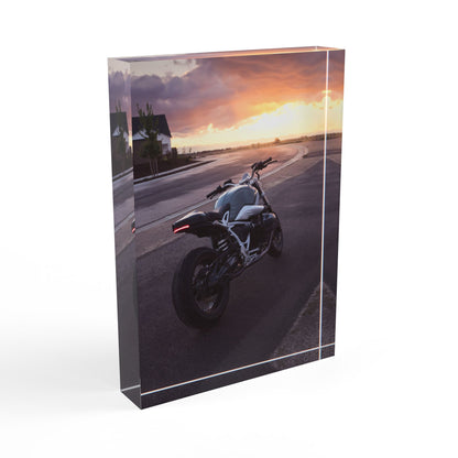 BMW R Nine T Motorcycle Acrylic Photo Block #007 - Throttle Designs