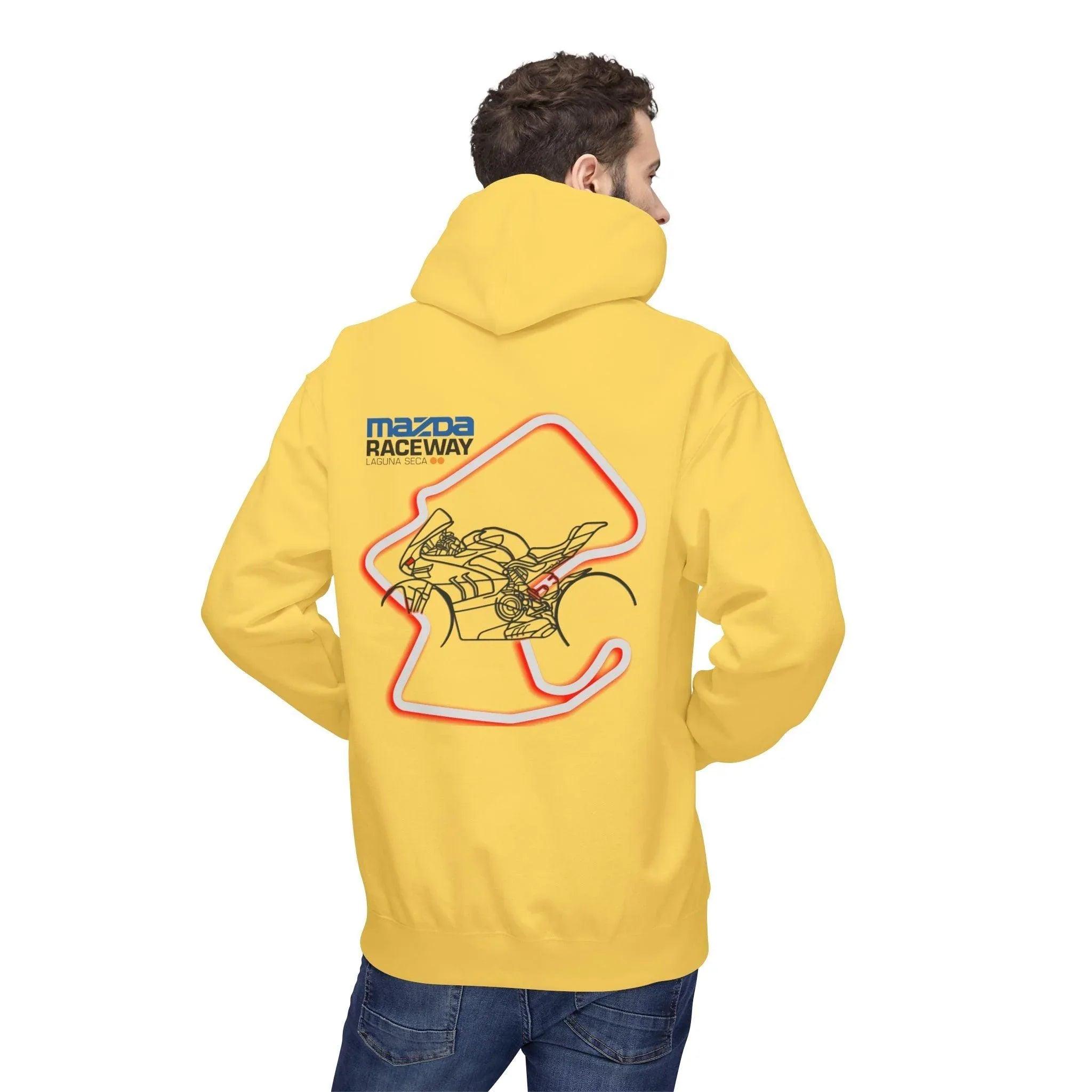 Ducati Panigale V4 SP Laguna Seca Hoodie - Red Edition for Comfort & Style