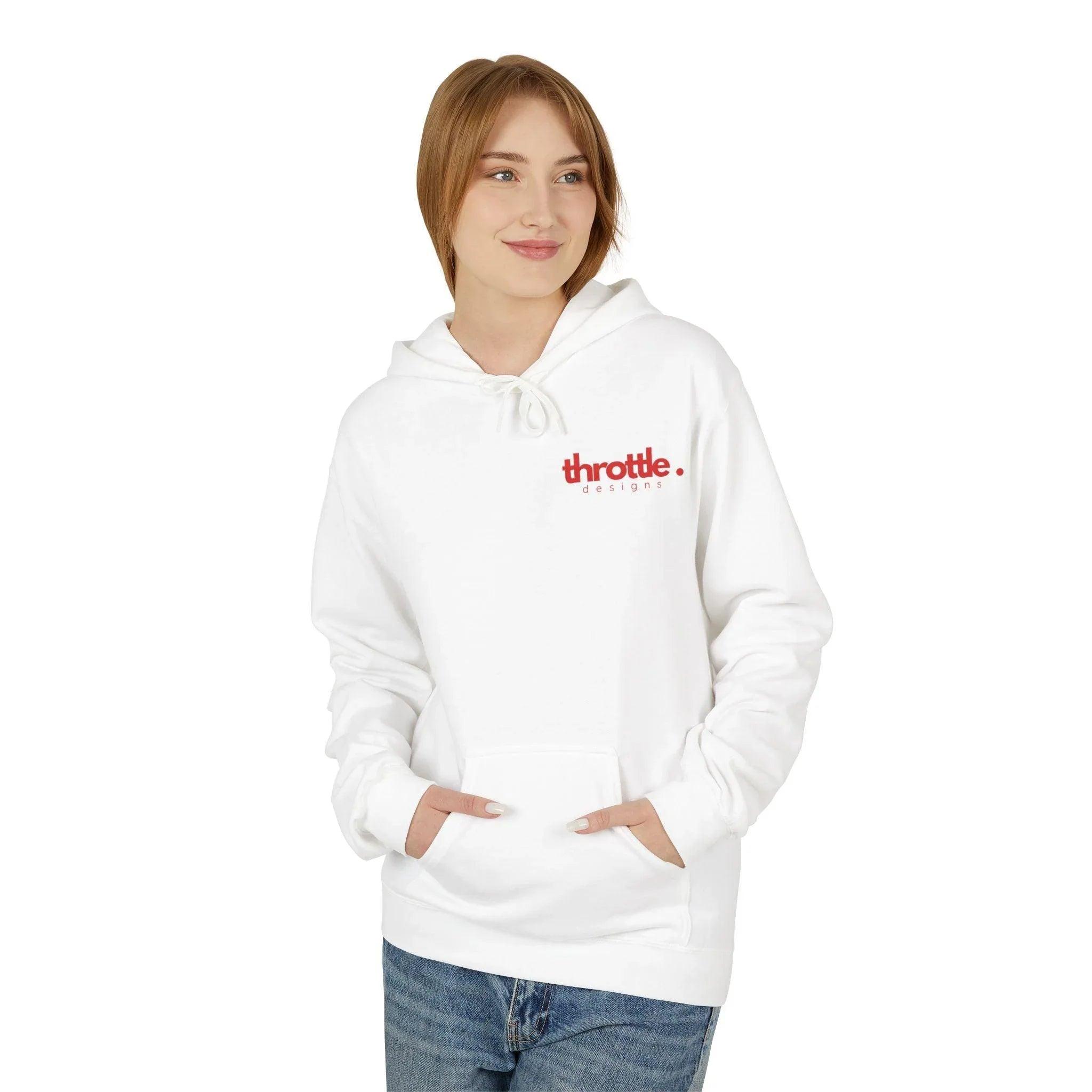 BMW Inspired S1000RR Monza Italia Fleece Hoodie Red Edition for Riders