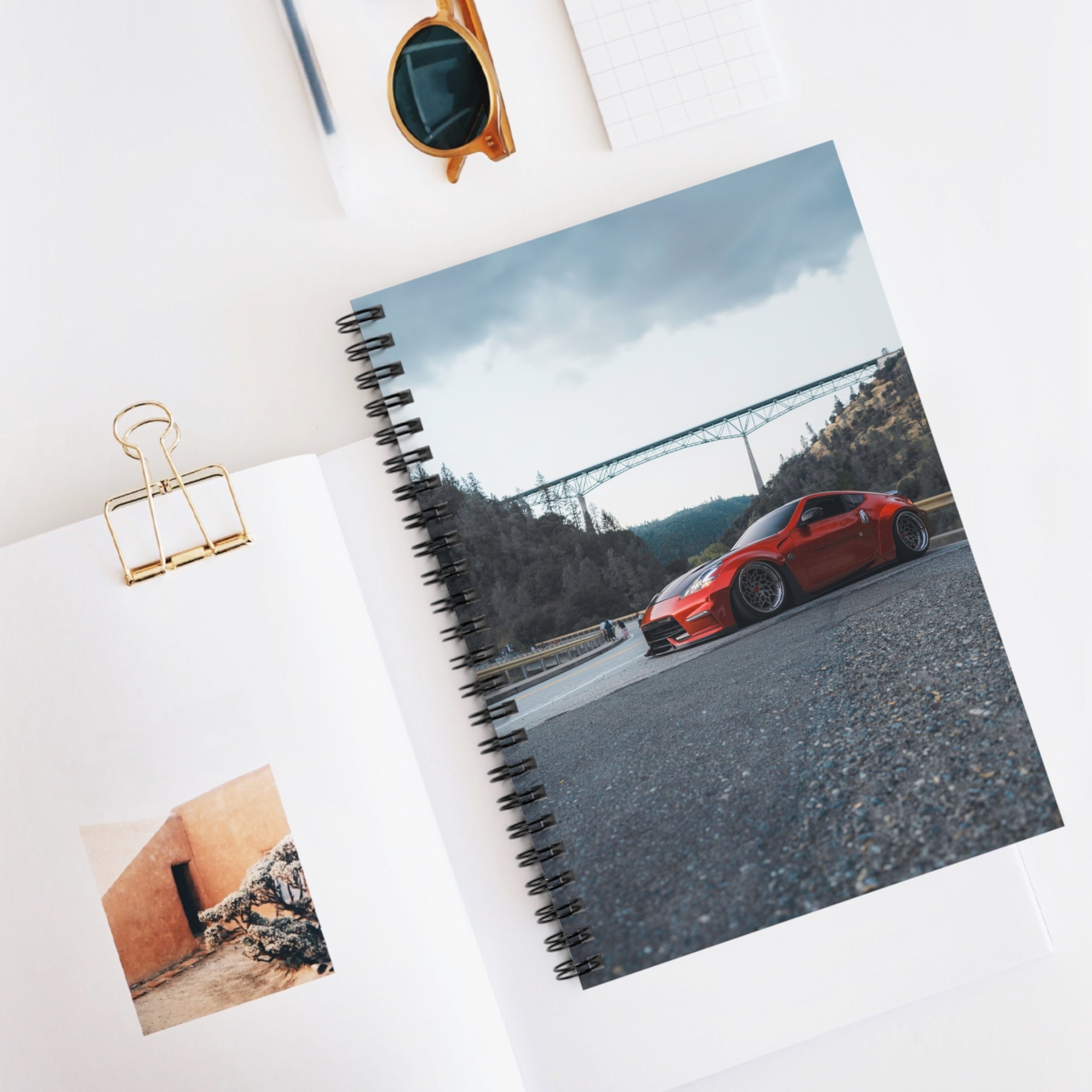 Nissan 370z Automotive Spiral Notebook #003 - Throttle Designs