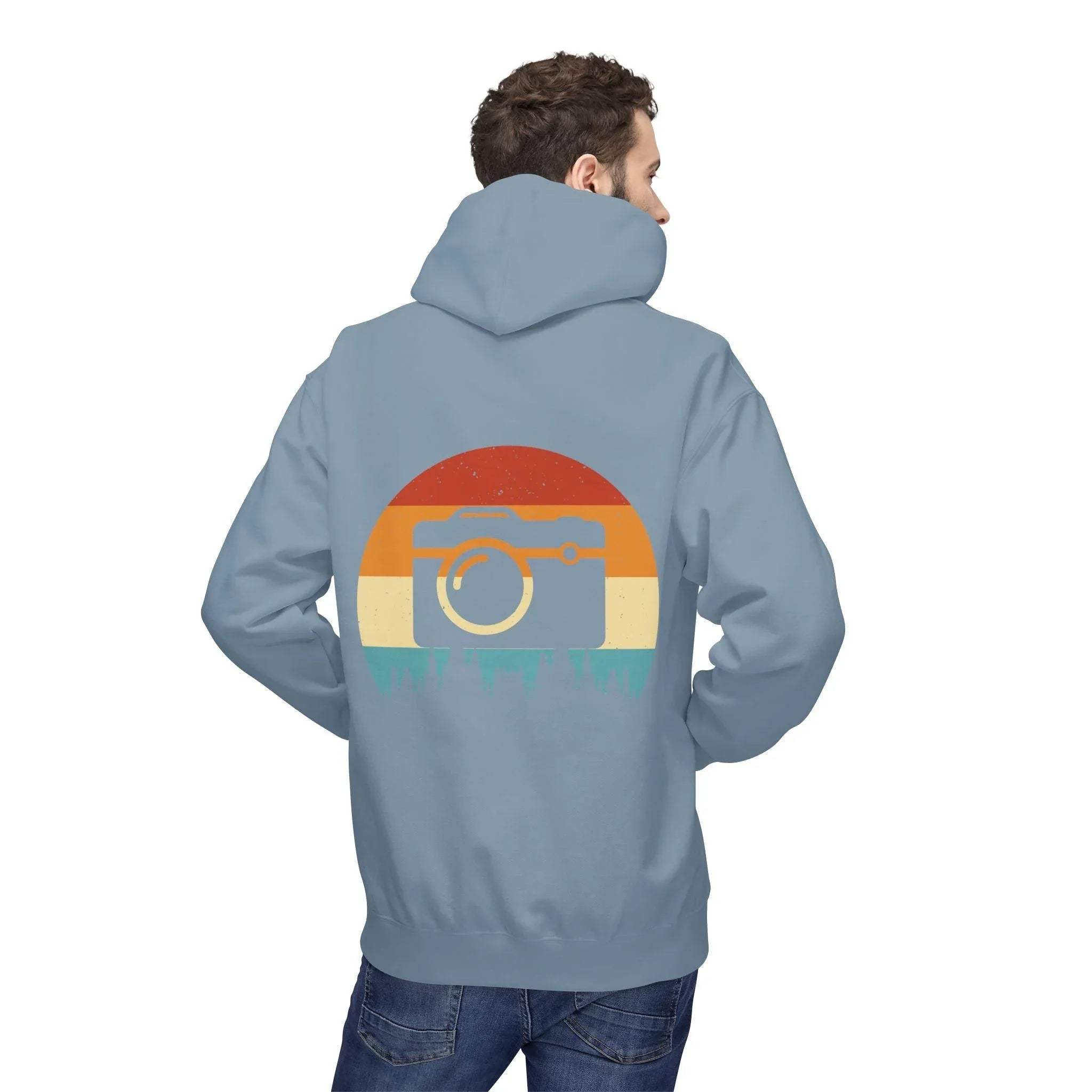 Retro Camera Fleece Hoodie - Premium Comfort & Style for Every Occasion