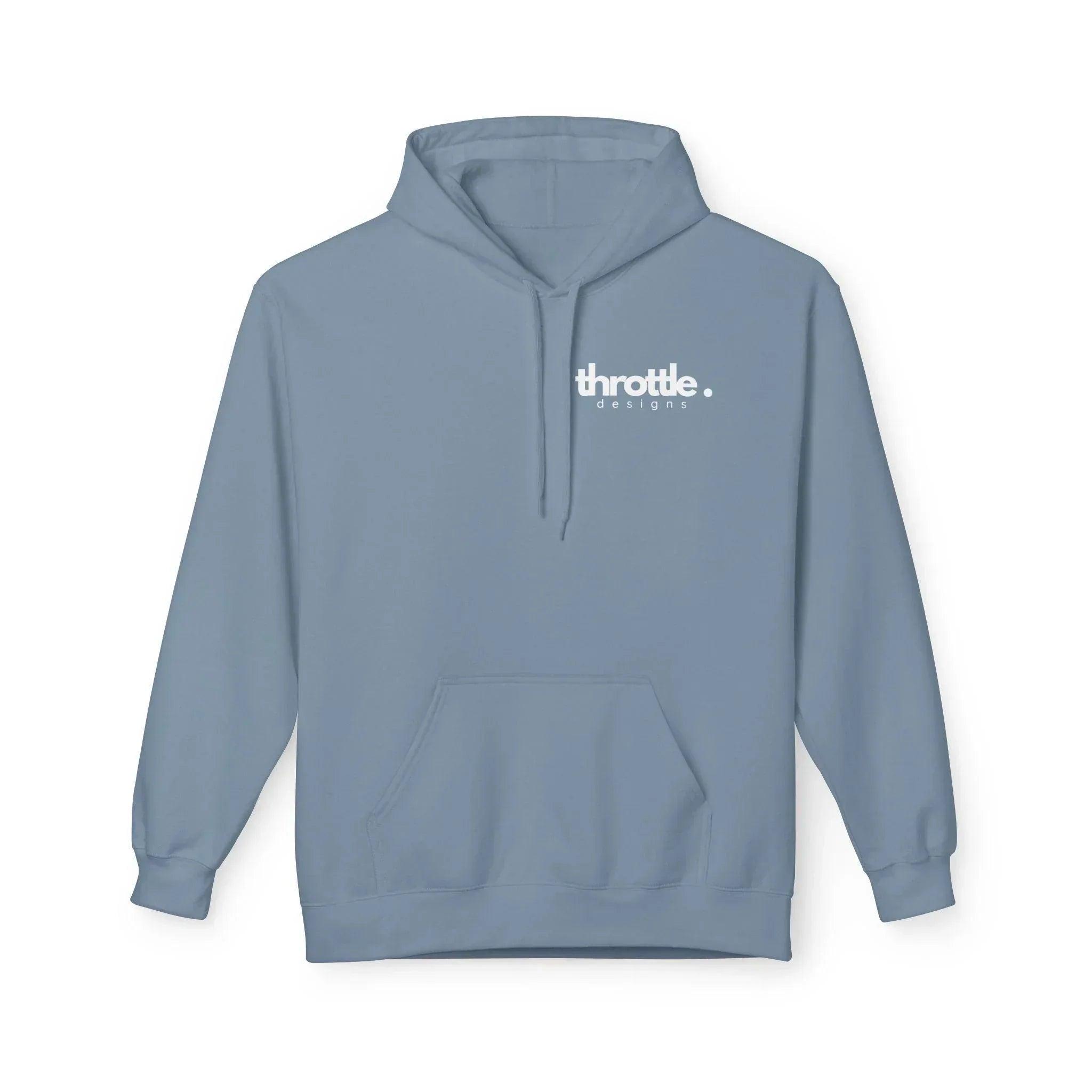 Artistic Vibes Fleece Hoodie with Headphone Design - Ultimate Comfort & Style