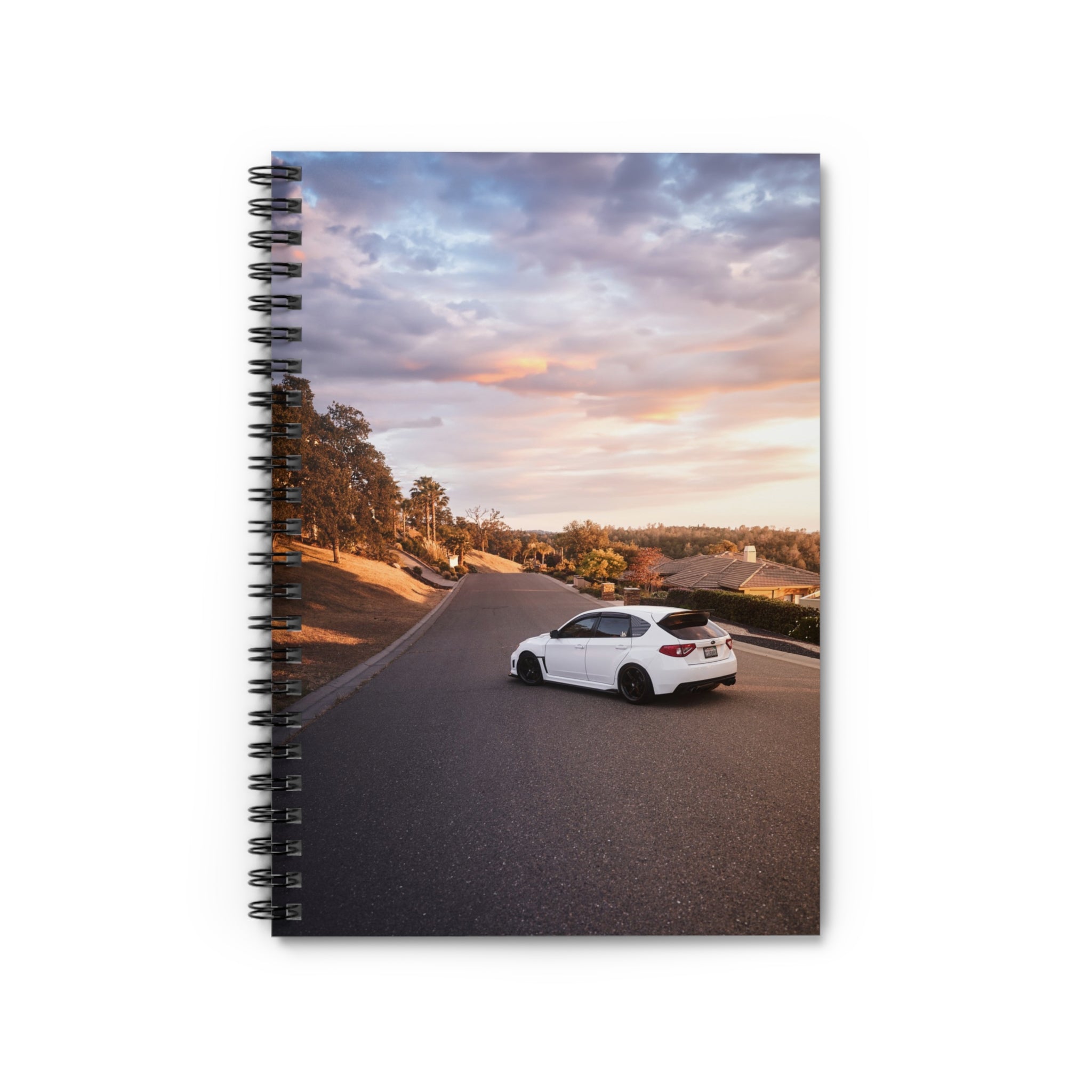 Subaru WRX STI Automotive Spiral Notebook #005 - Throttle Designs