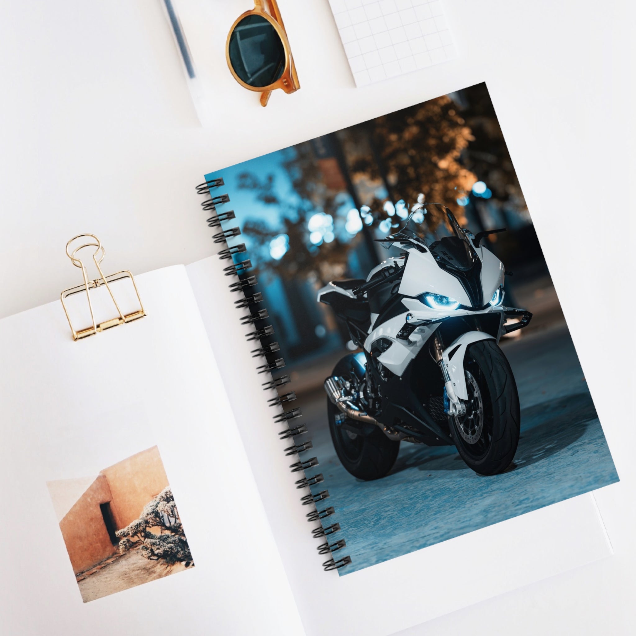 BMW S1000RR Motorcycle Spiral Notebook #084 - Throttle Designs