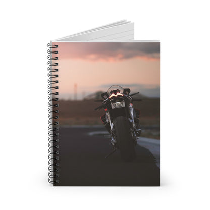 Aprilia RSV4 1100 Factory Motorcycle Spiral Notebook #009 - Throttle Designs