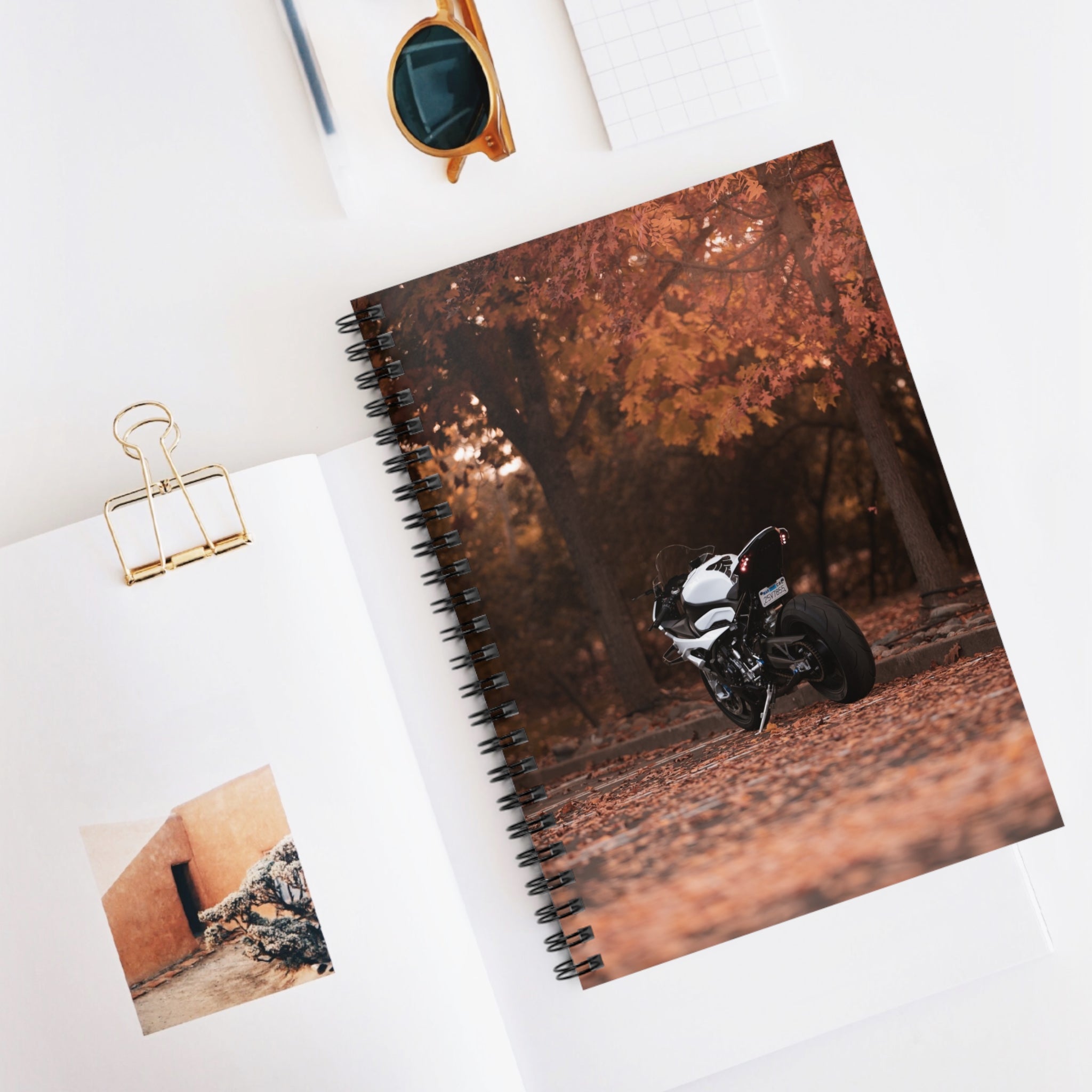 BMW S1000RR Motorcycle Spiral Notebook #030 - Throttle Designs