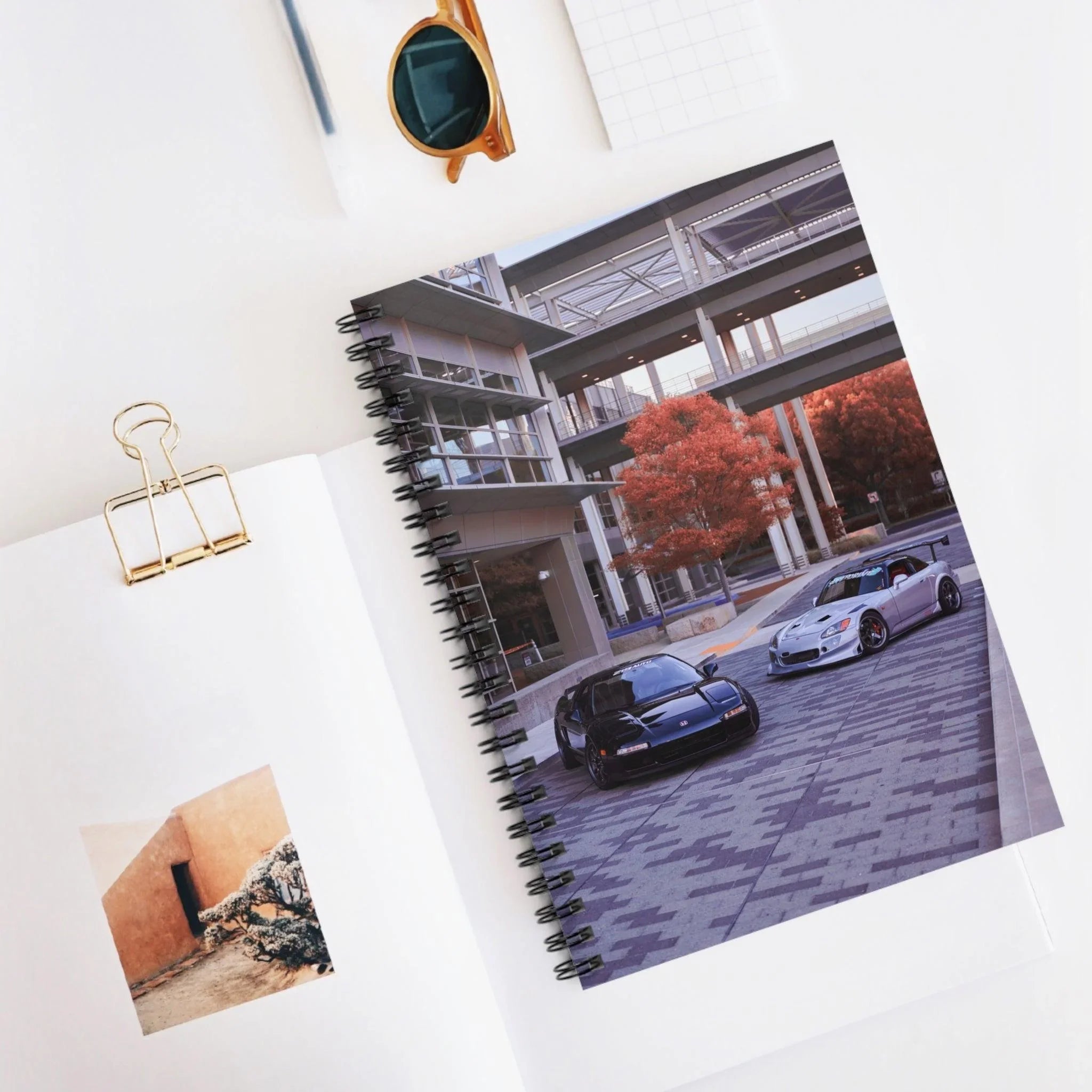Honda S2000 and Acura NSX Automotive Spiral Notebook #002 - Throttle Designs