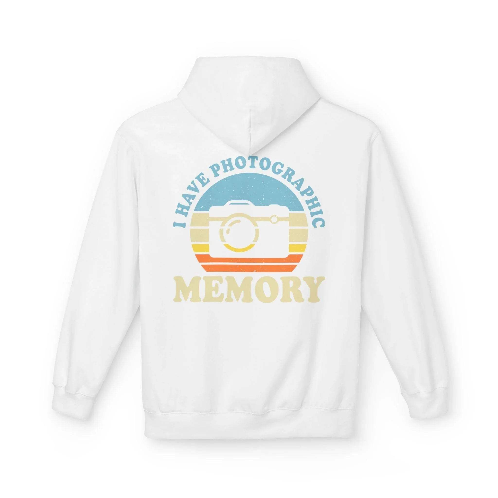 Ultimate Comfort "Photographic Memory" Fleece Hoodie for Photographers