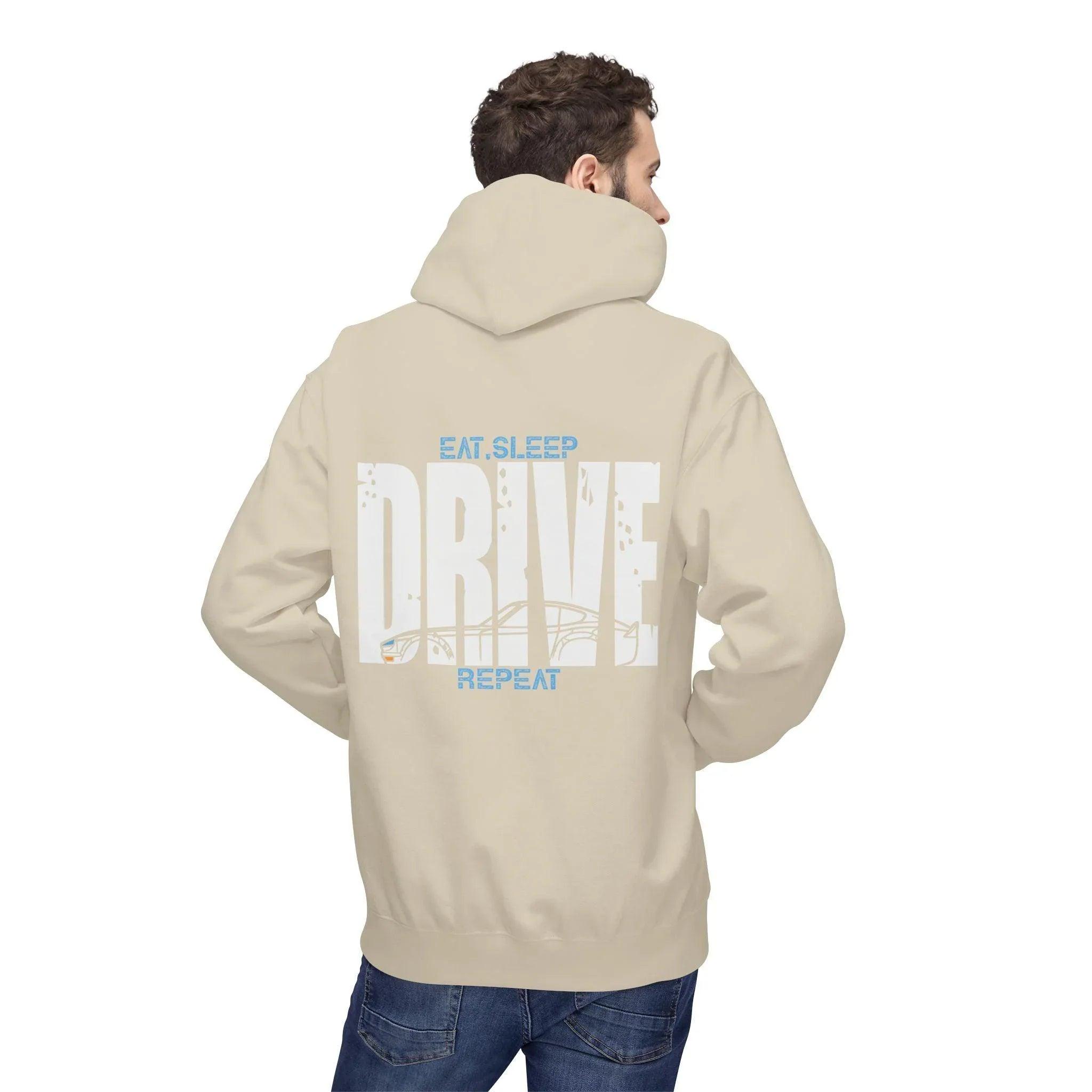 Nissan Datsun 240z DRIVE Classic Car Fleece Hoodie for Car Lovers