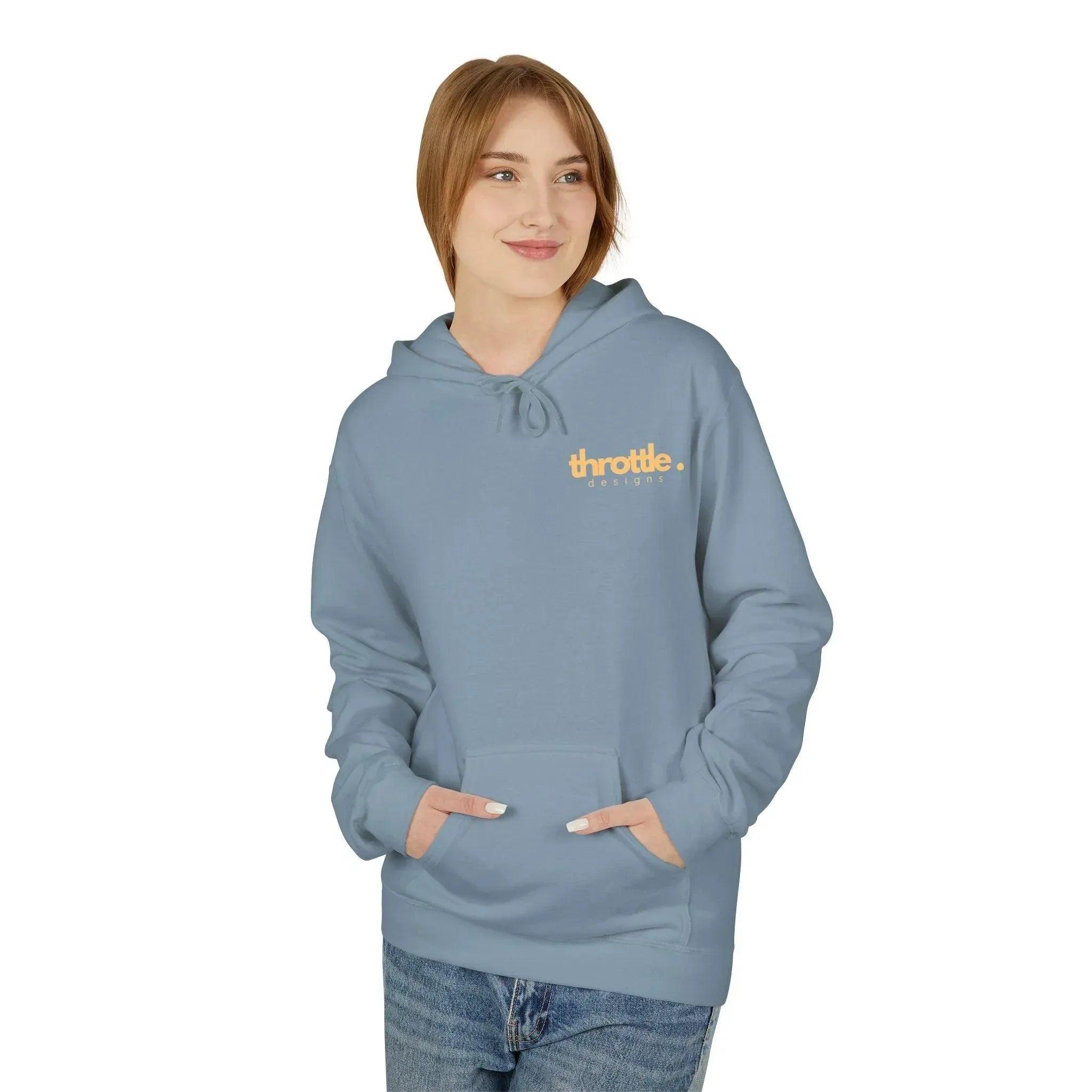 Retro Vibes Fleece Hoodie - Embrace the Comfort of 90's R&B Style