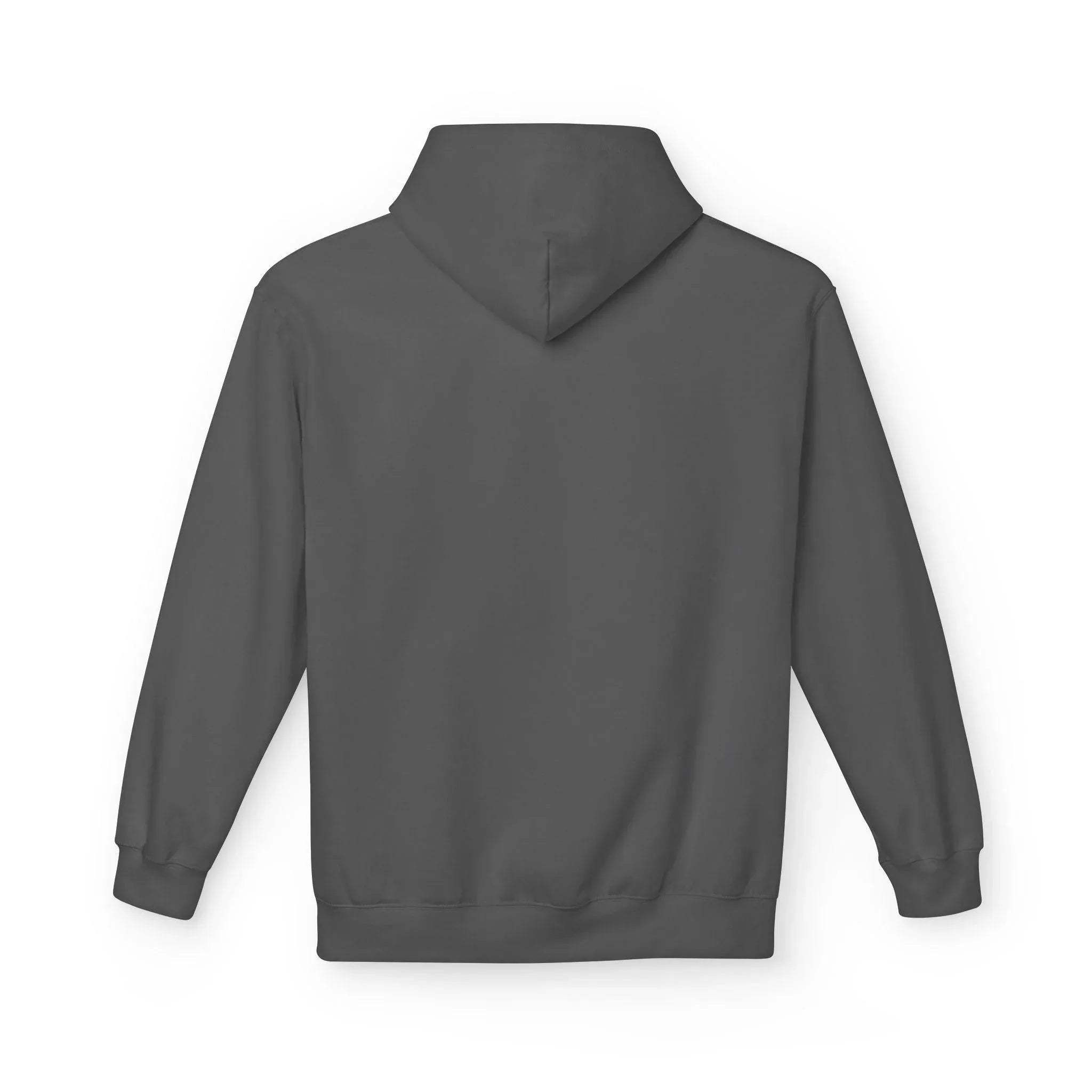 Cozy Coffee Lover's Fleece Hoodie – Heartbeat Design for Ultimate Comfort