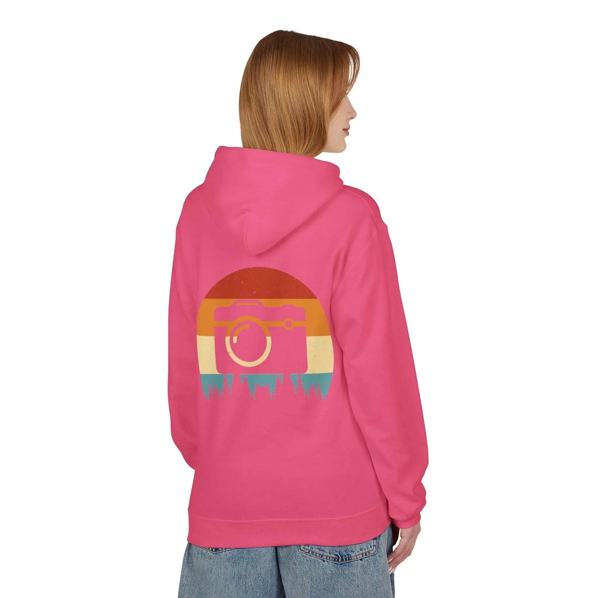 Retro Camera Fleece Hoodie - Premium Comfort & Style for Every Occasion