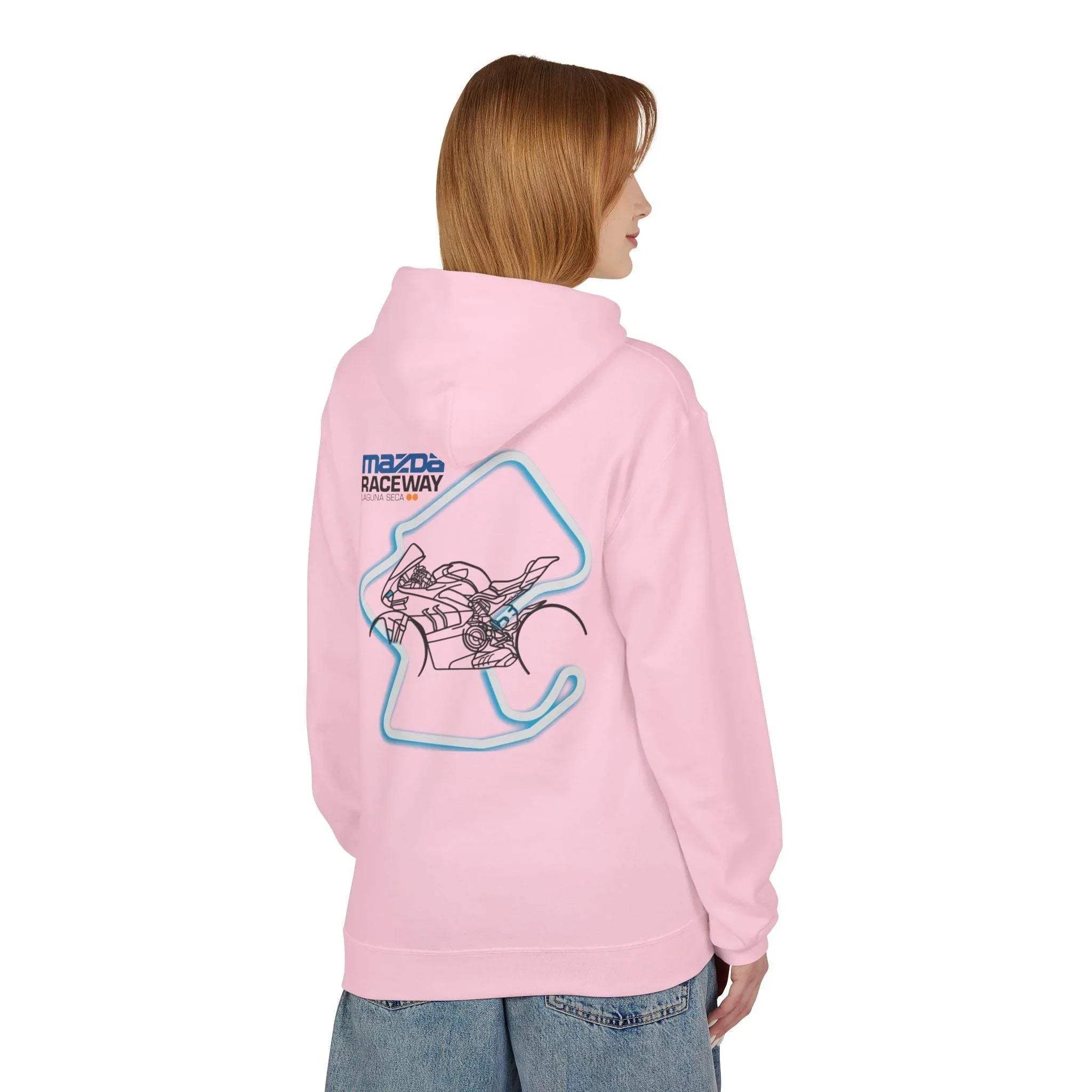 Ducati Panigale V4 SP Laguna Seca Fleece Hoodie - Stylish & Cozy